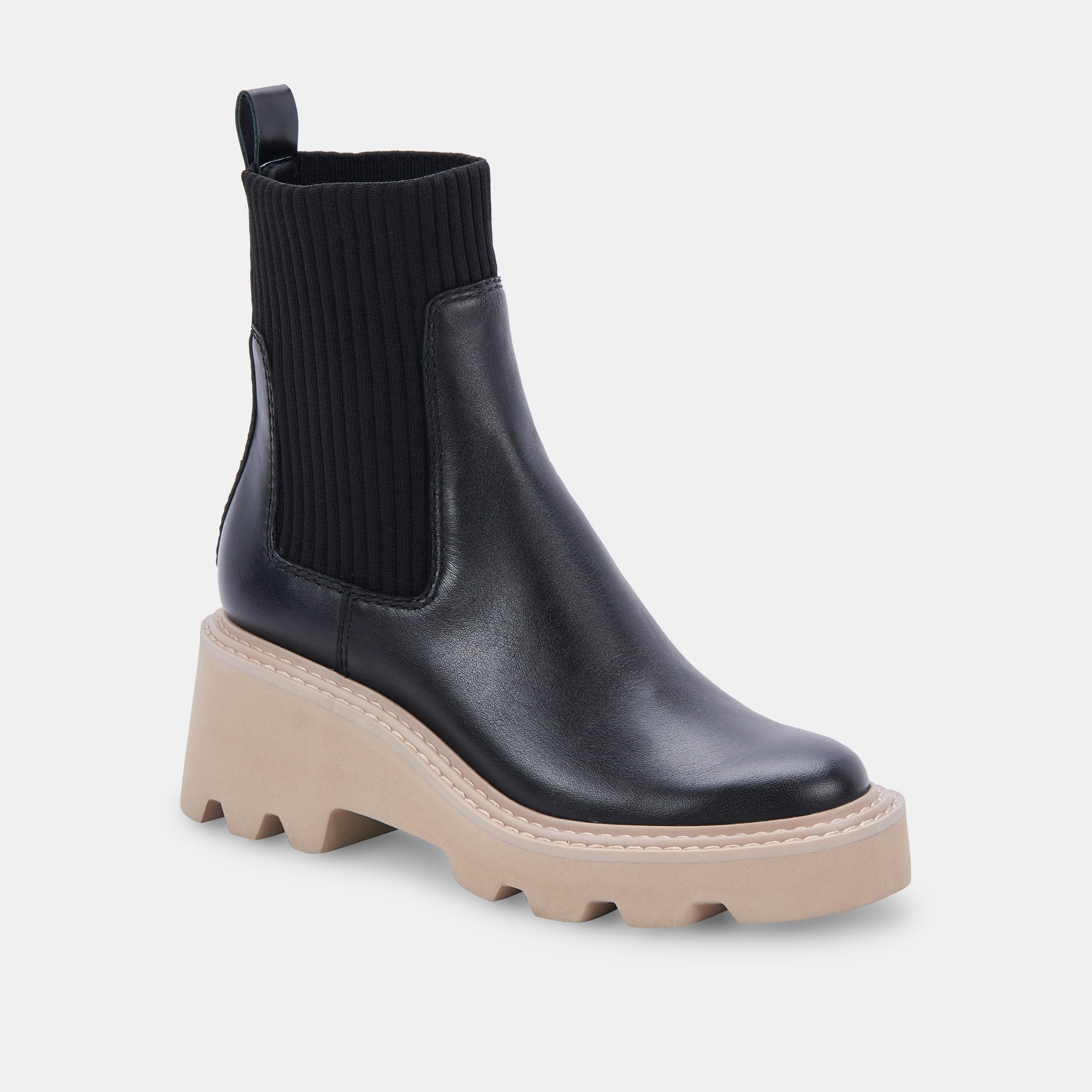HOVEN H2O BOOTS ONYX LEATHER - Waterproof Leather Boots for Men & Women - Durable & Comfortable for Hiking, Outdoor, and Work - Perfect for Rainy Days and Tough Terrains