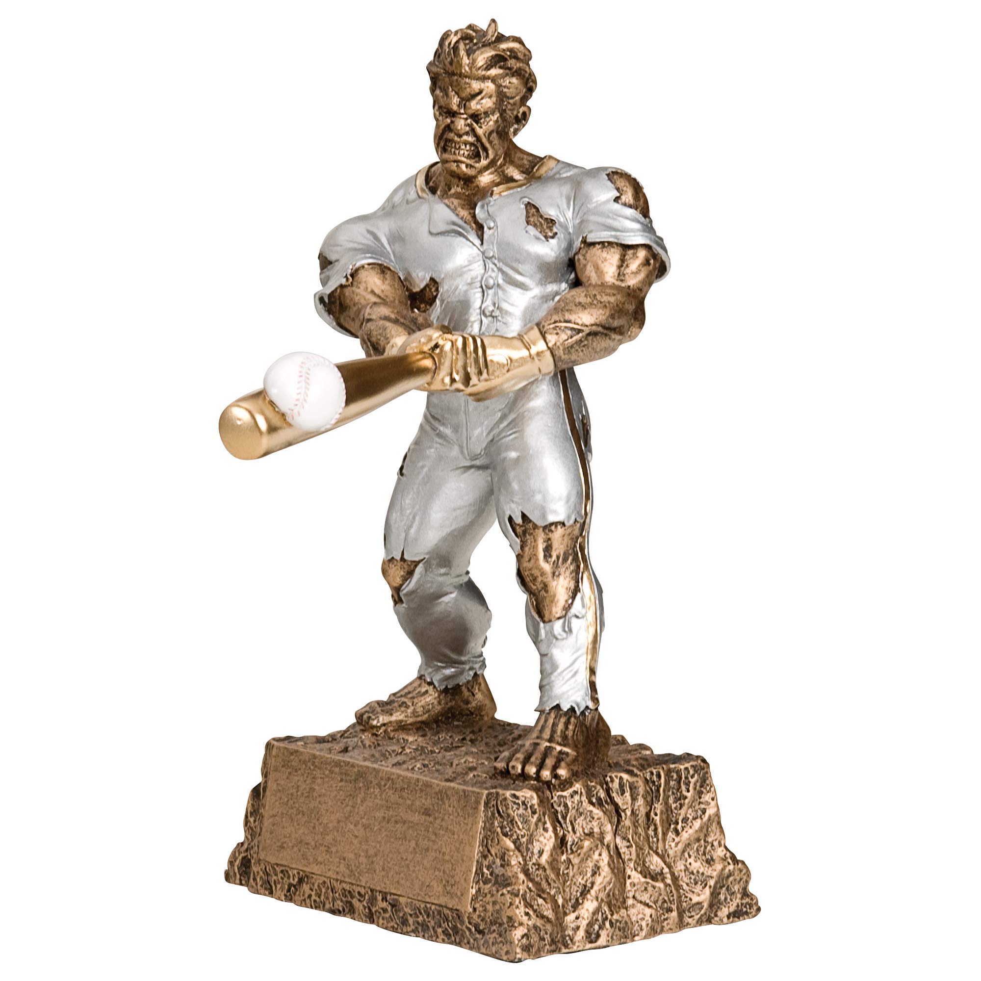 6.75 Inch Tall Baseball Monster Trophy - Hulk Themed Resin Victory Award for Sports Champions | Perfect for Baseball Tournaments, MVP Awards & Sports Memorabilia Collection