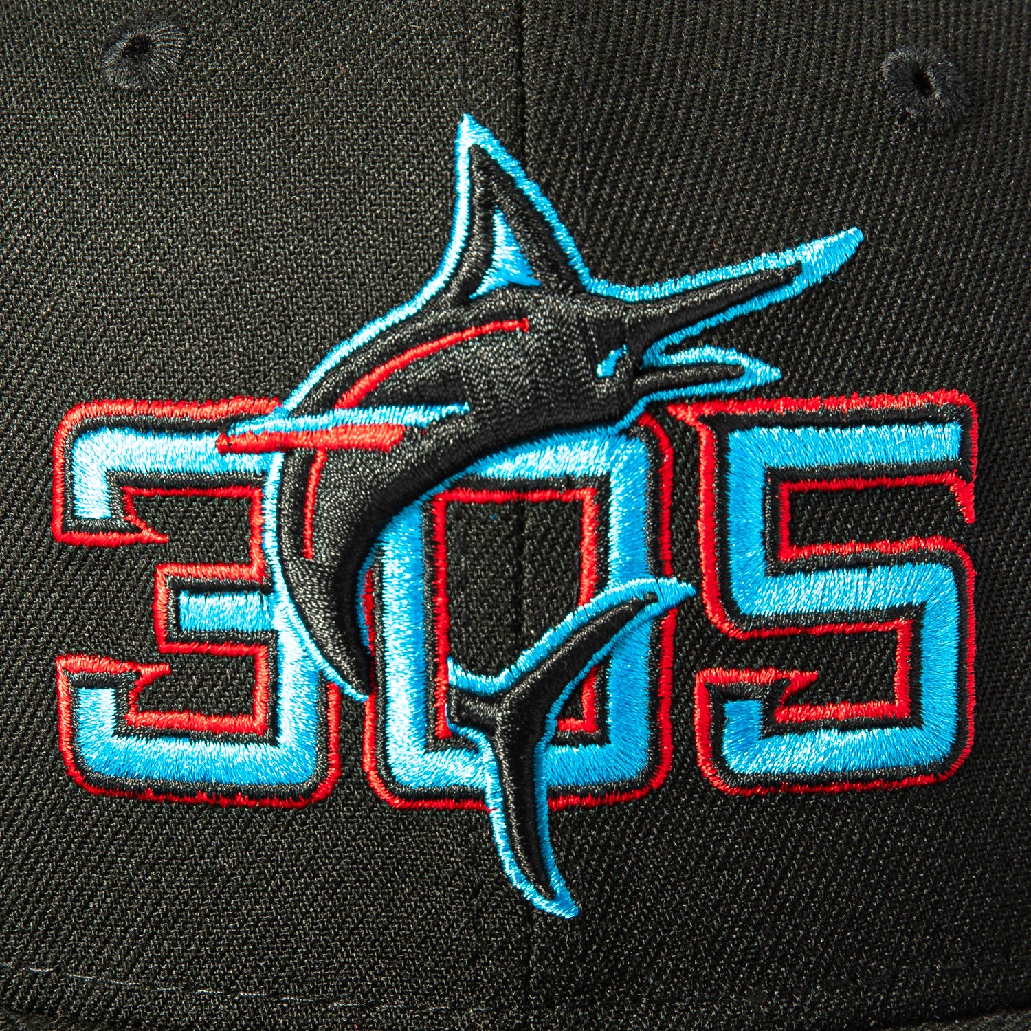 New Era 59Fifty Miami Marlins City Connect Game Hat - Black MLB Baseball Cap for Men & Women - Perfect for Games, Streetwear & Sports Fan Fashion