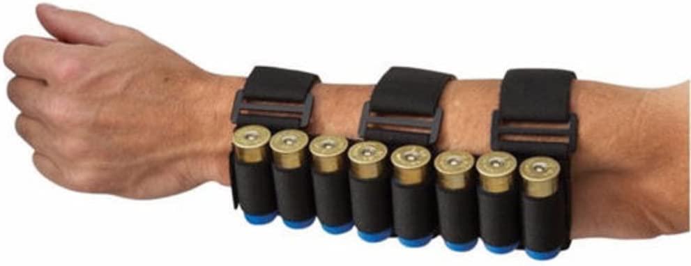 GunAlly Adjustable 12 Gauge Shotgun Shell Holder - Perfect for Hunting, Shooting Range & Tactical Training