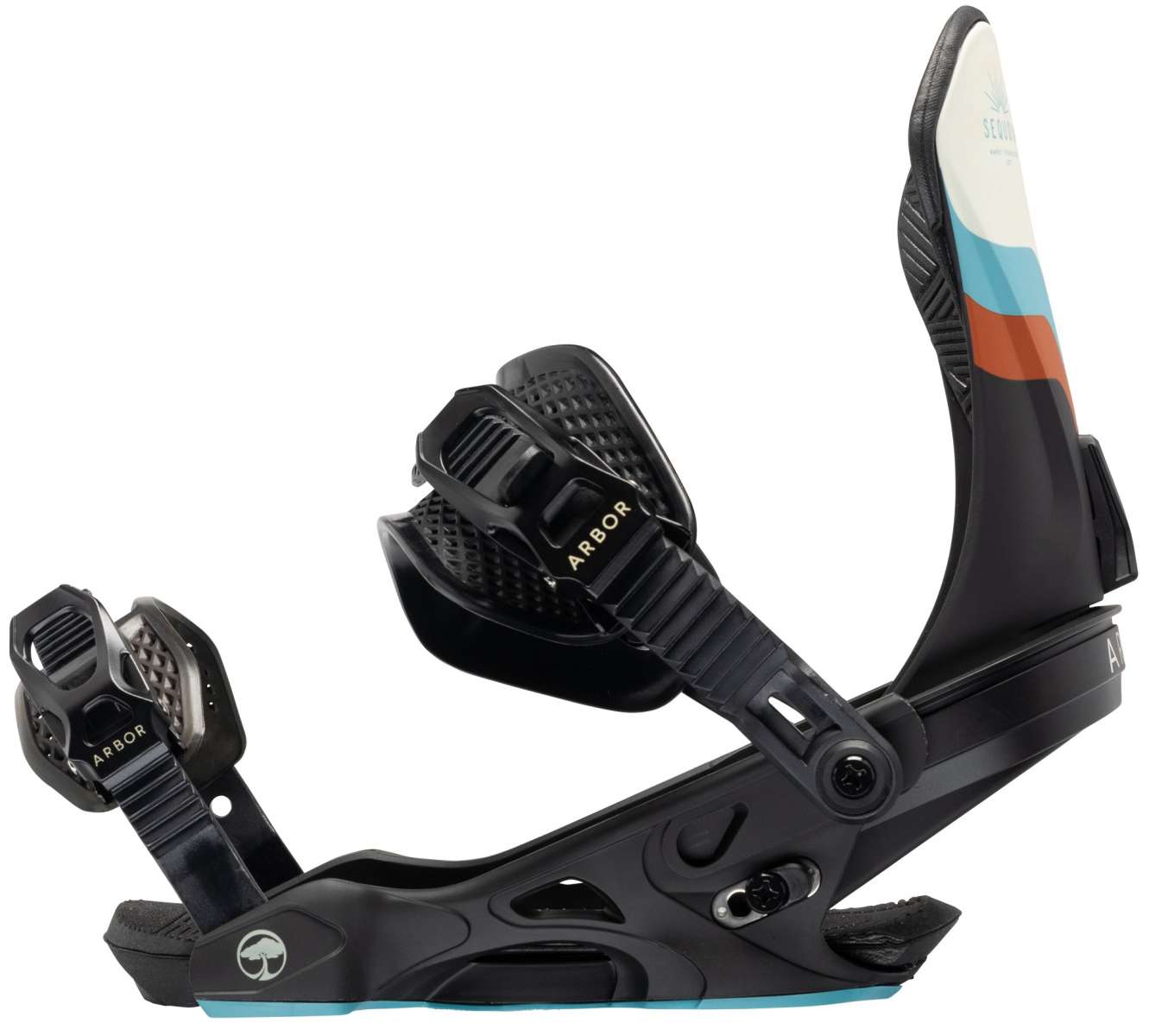Arbor Women's Sequoia Snowboard Bindings 2024 - Lightweight & Responsive for All-Mountain Riding | Perfect for Freestyle, Powder & Park Performance