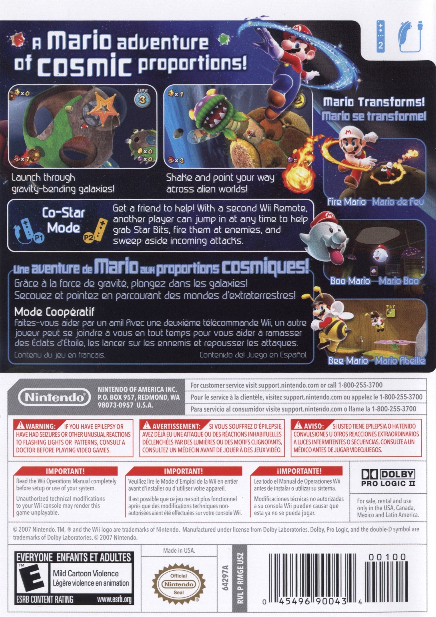 Super Mario Galaxy Game for Nintendo Switch - Adventure in Space with Mario | Perfect for Family Fun & Kids Entertainment