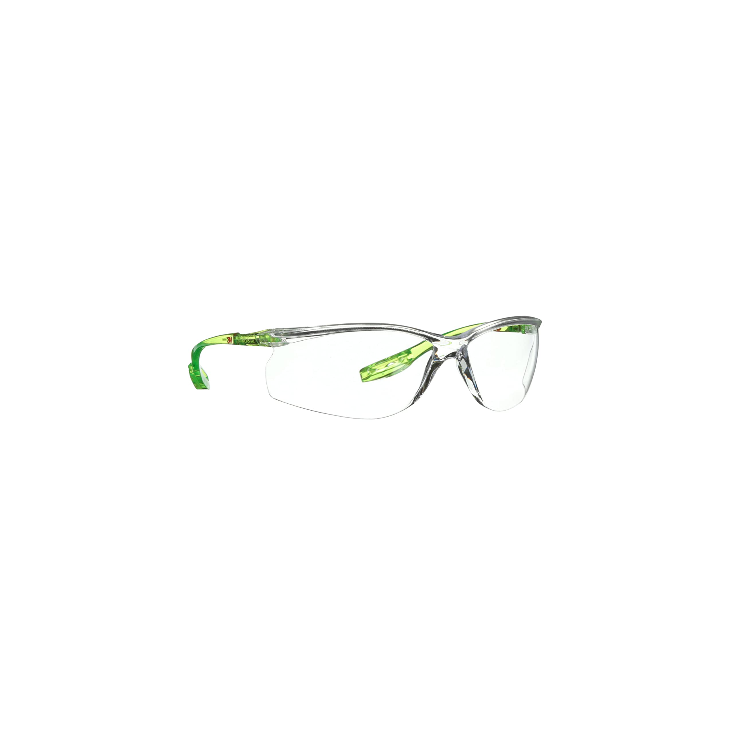 3M Solus CCS Series Safety Glasses with Anti-Fog Coating - ANSI Z87.1 Certified, 99.9% UV Protection, Clear Lens & Corded Ear Plug System (SCCS01SGAF-GRN) - Ideal for Construction, Woodworking, and Industrial Work Safety