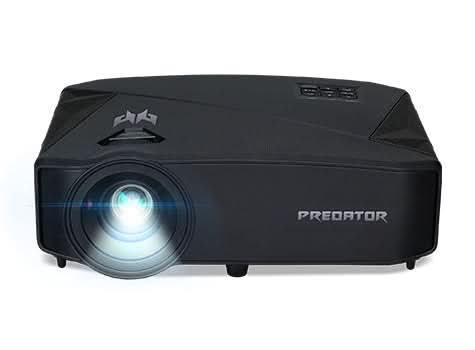 Acer Predator GD711 4K DLP Projector - 1450 ANSI Lumens, 2160p (3840x2160) Resolution, 3D Ready - Home Theater & Gaming Projector for Movies, Sports, and Console Gaming