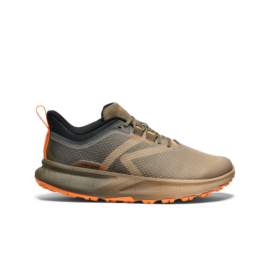Men's 450 Dirt Hiking Shoes - Lightweight Trail Running Shoes for Men, Breathable & Durable Outdoor Hiking Boots (Light Curry/Orange Pepper) - Perfect for Mountain Climbing, Camping & Backpacking Adventures