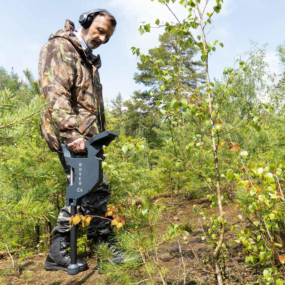 OKM Rover C4 Professional 3D Ground Scanner - Metal Detector & Treasure Hunting Equipment for Archaeology, Gold Prospecting & Underground Exploration