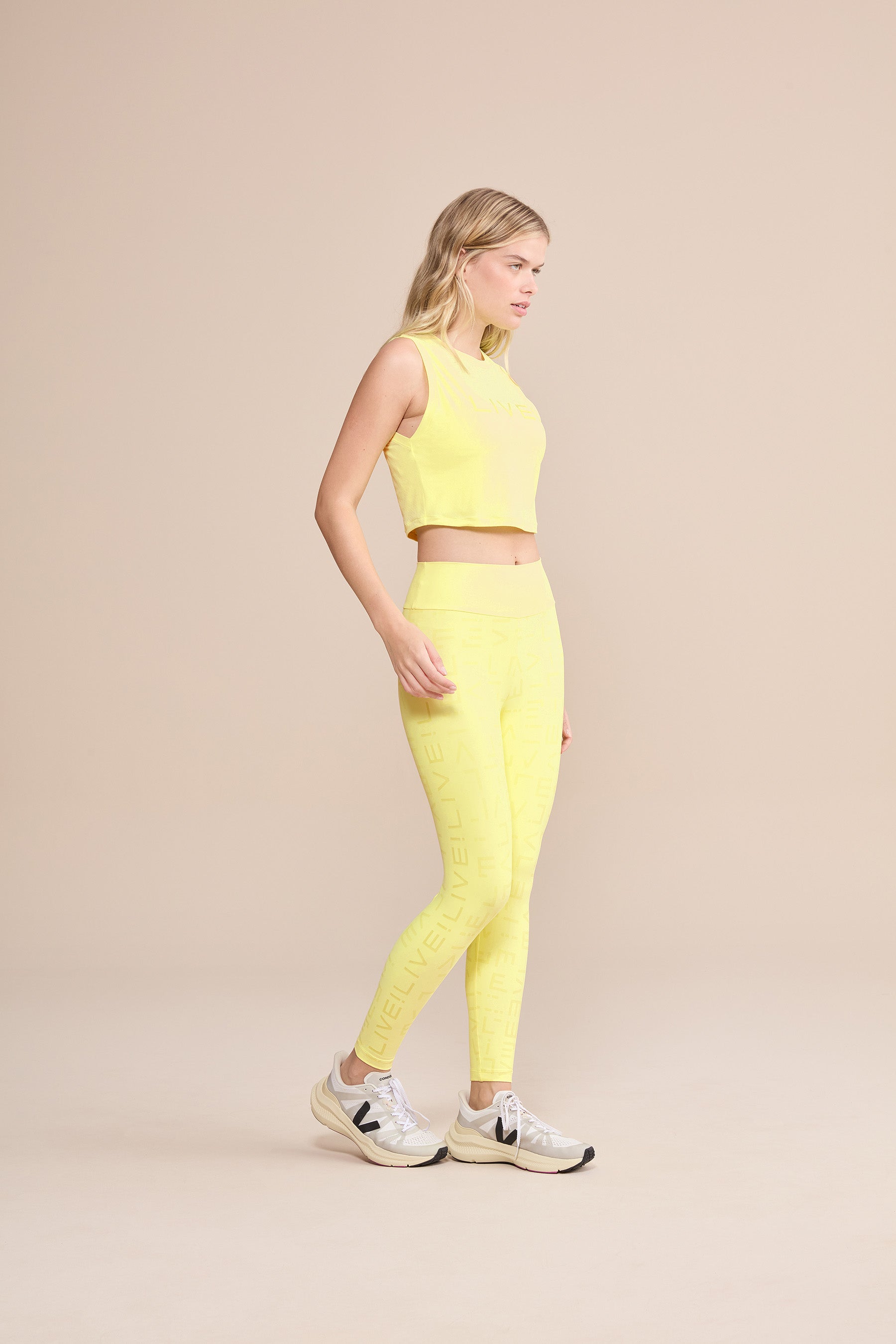 LIVE! Comfort Crop Tank Top for Women - Soft Breathable Summer Workout Top - Perfect for Yoga, Running & Gym