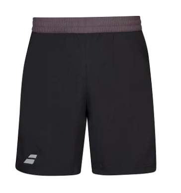 Babolat Men's Play Tennis Shorts - Black | Comfortable & Breathable for Sports & Casual Wear | Perfect for Tennis, Gym & Outdoor Activities