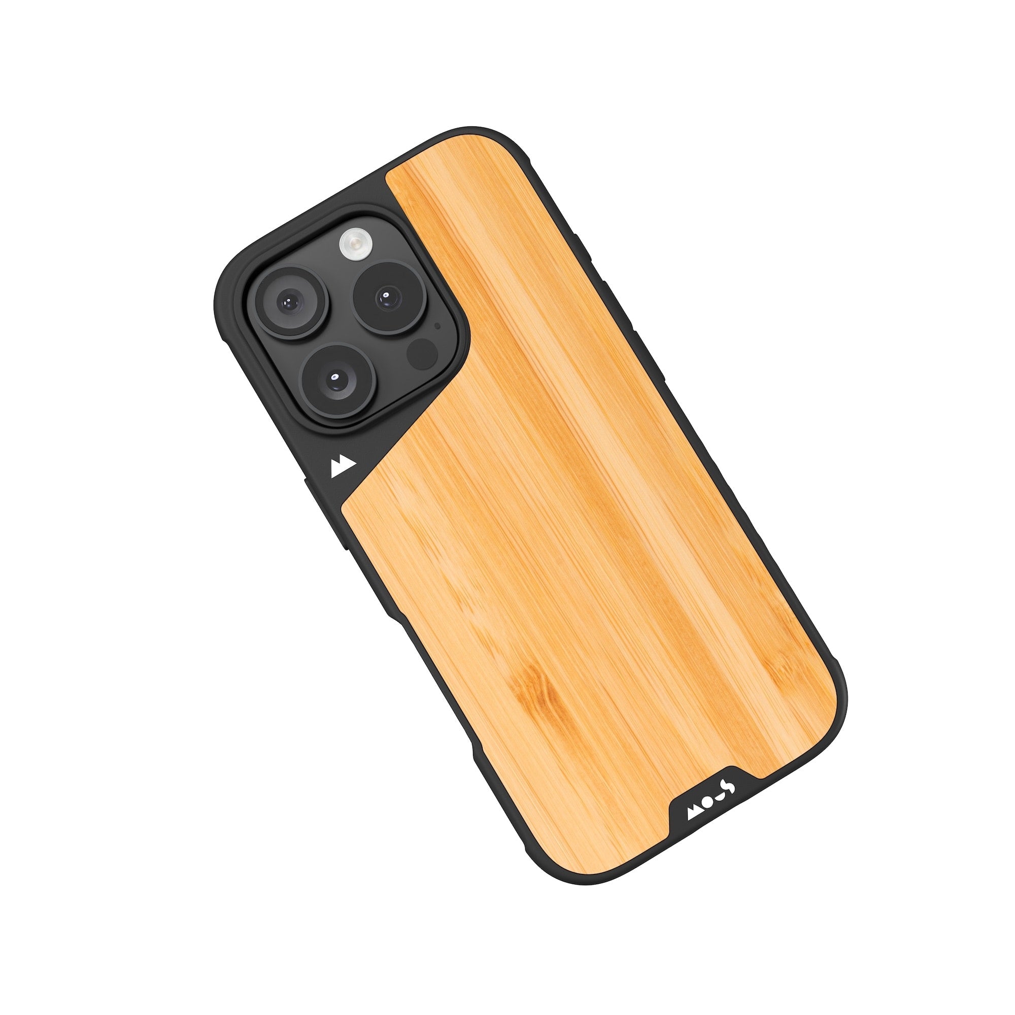Eco-Friendly MagSafe® Compatible Bamboo Phone Case - Slim & Protective Cover for iPhone 12/13/14/15 Series - Perfect for Daily Use, Travel & Outdoor Activities