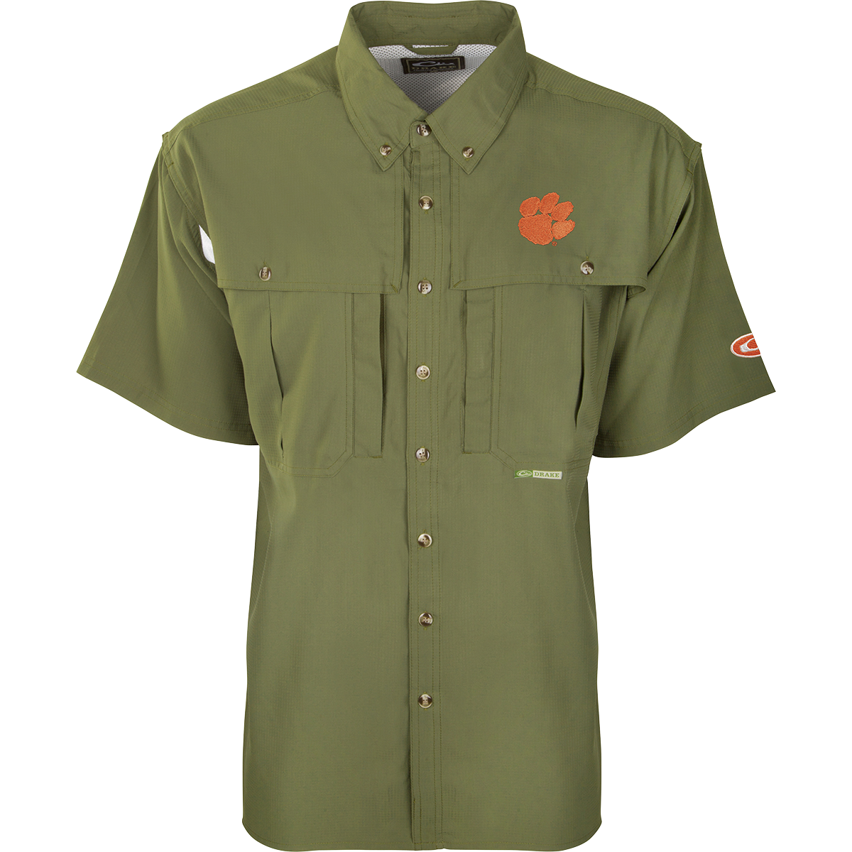 Clemson S/S Flyweight Wingshooter Hunting Jacket - Lightweight Water-Resistant Camo Hunting Coat for Men - Perfect for Upland Bird Hunting & Outdoor Adventures