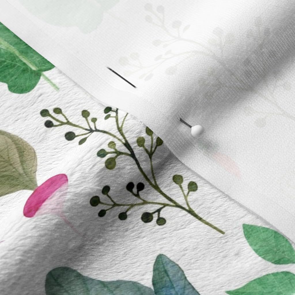 Premium Spoonflower Fabric - Vegetables & Garden Print on Soft Minky Fabric by The Yard - Perfect for Sewing Baby Blankets, Quilt Backing & Plush Projects - DIY Nursery Decor & Cozy Home Textiles