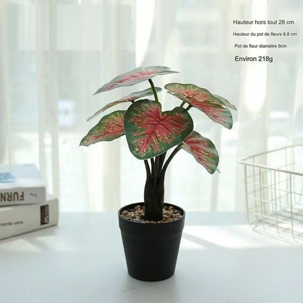 1080P HD WiFi Hidden Spy Camera with Sound - Artificial Plant Pot Disguise for Home Security, Office Monitoring & Indoor Surveillance