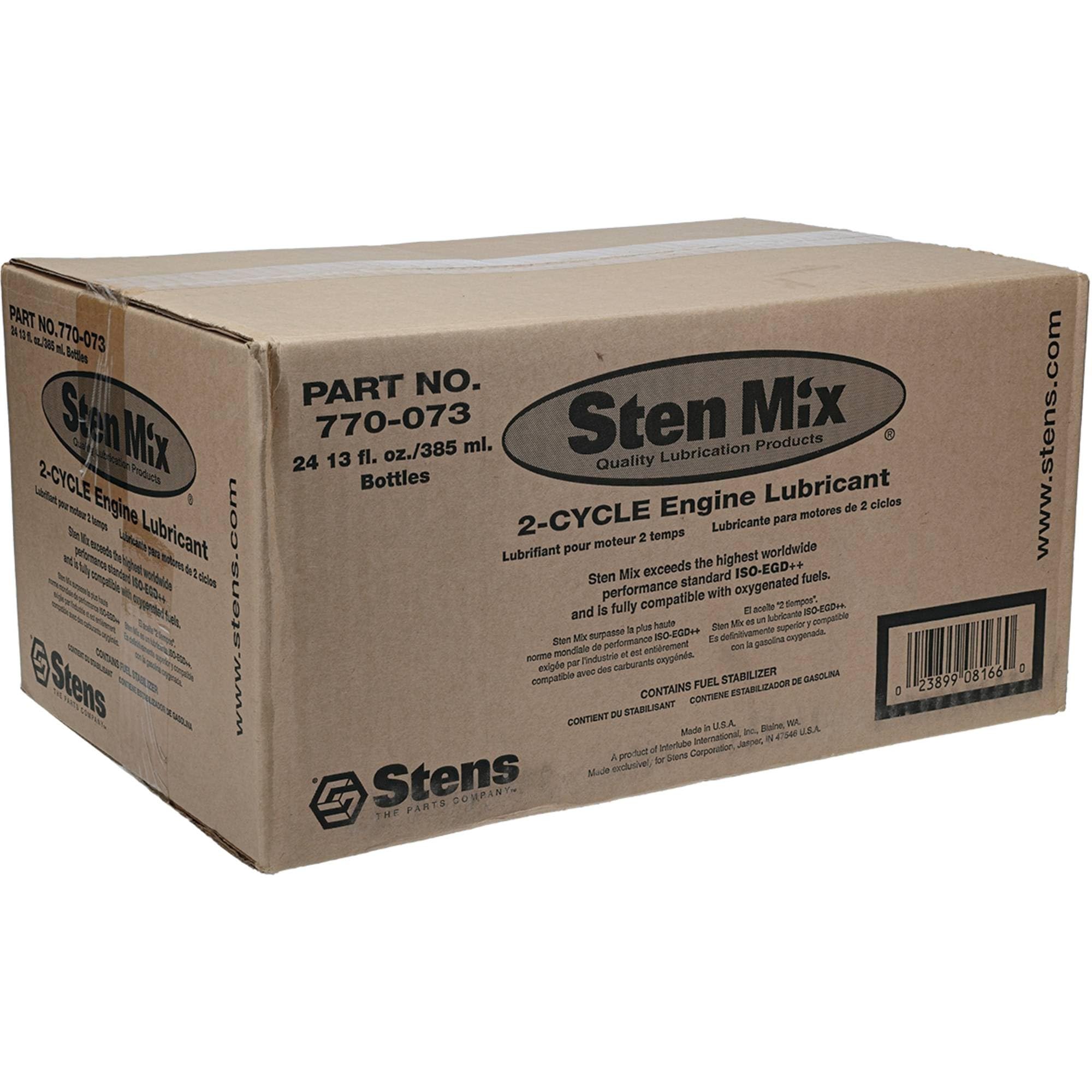 Stens 2-Cycle Oil 770-073 - Premium 2-Stroke Engine Oil for Lawn Mowers, Chainsaws & Outdoor Power Tools - Ideal for Summer Yard Maintenance & Landscaping