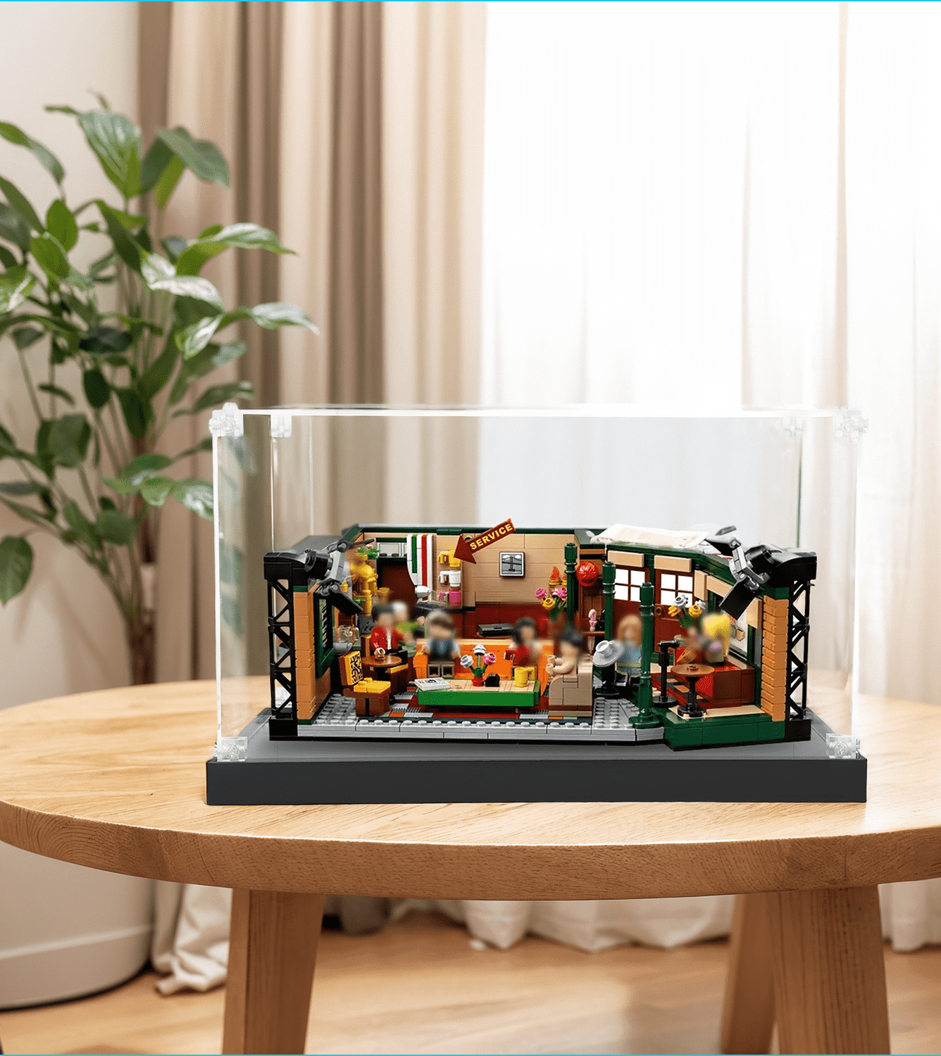 Lego Architecture Imperial Hotel 21017 Display Case - Premium Acrylic Showcase for Collectible Lego Sets - Perfect for Home Decor, Office Display & Gift Giving