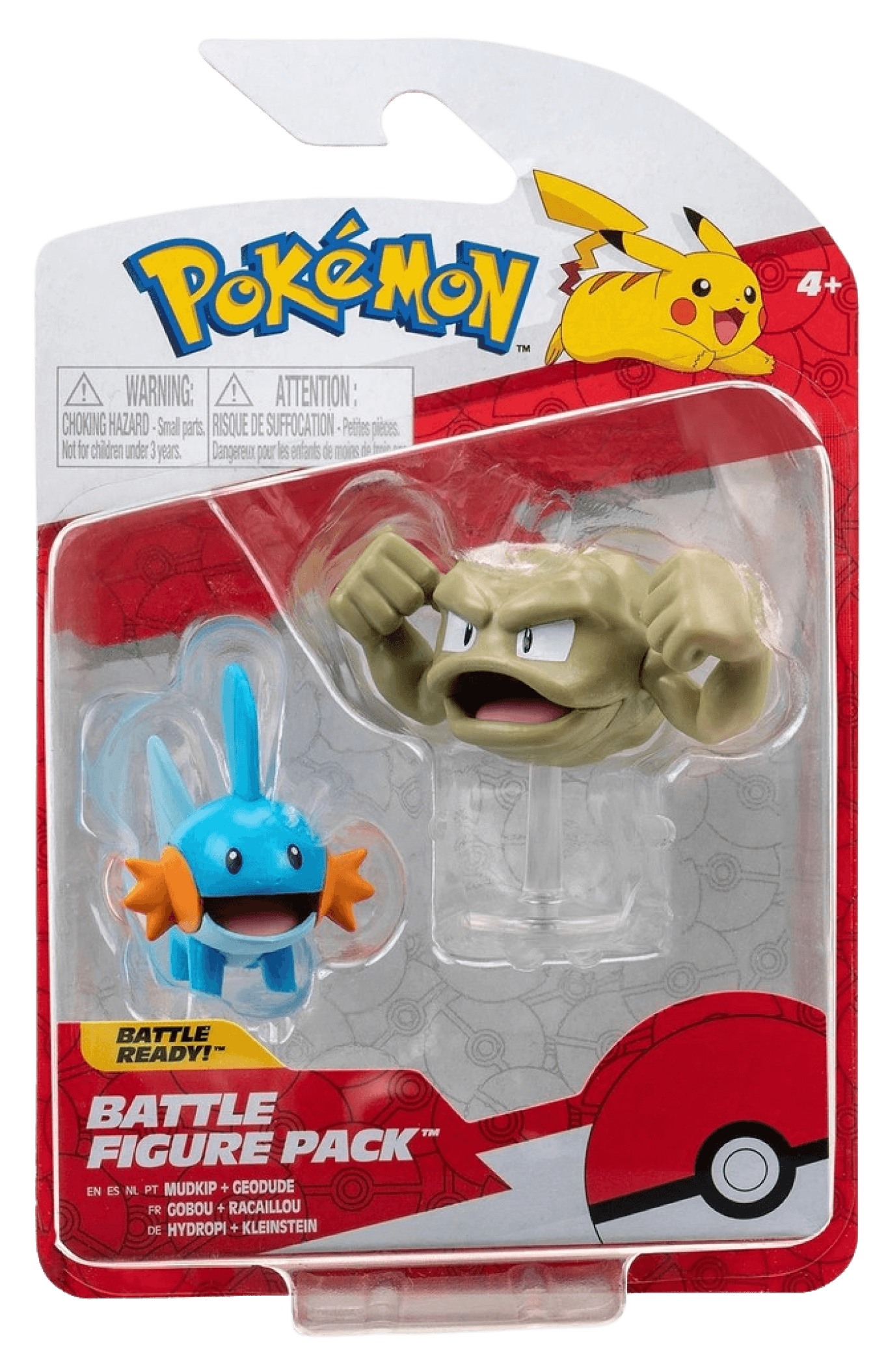 Jazwares Pokemon Battle Figures - 6-Inch Collectible Action Figures for Kids & Adults - Perfect for Battles, Displays & Gifts