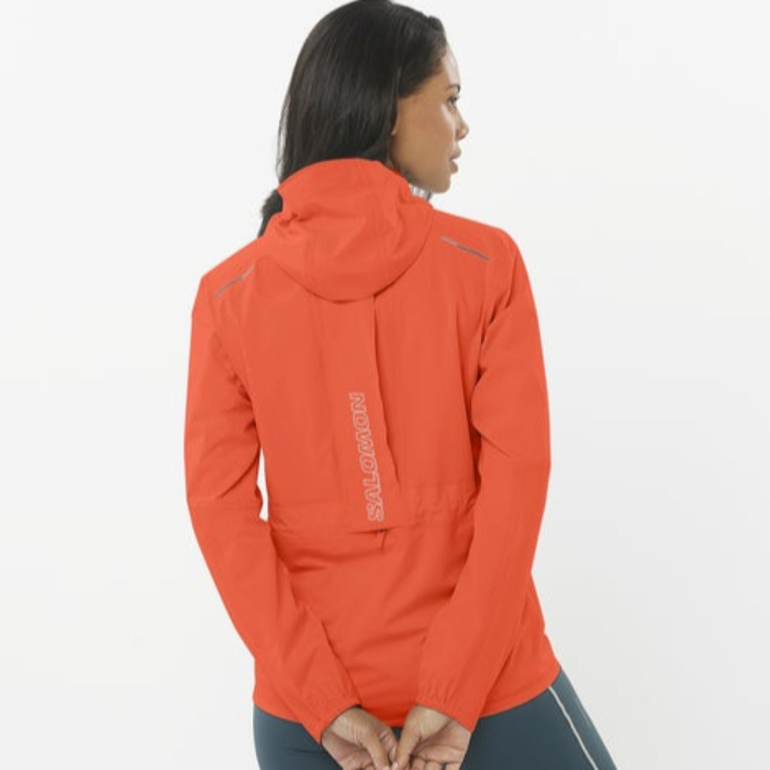 Salomon Women's Bonatti Waterproof Hiking Jacket - Lightweight Windproof Raincoat for Outdoor Adventures, Trail Running & Camping