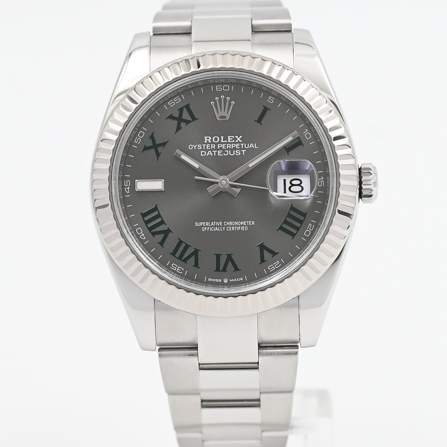 Rolex Datejust 41 Stainless Steel Watch - 2018 Model - Luxury Automatic Men's Timepiece - Perfect for Business, Formal Events & Special Occasions