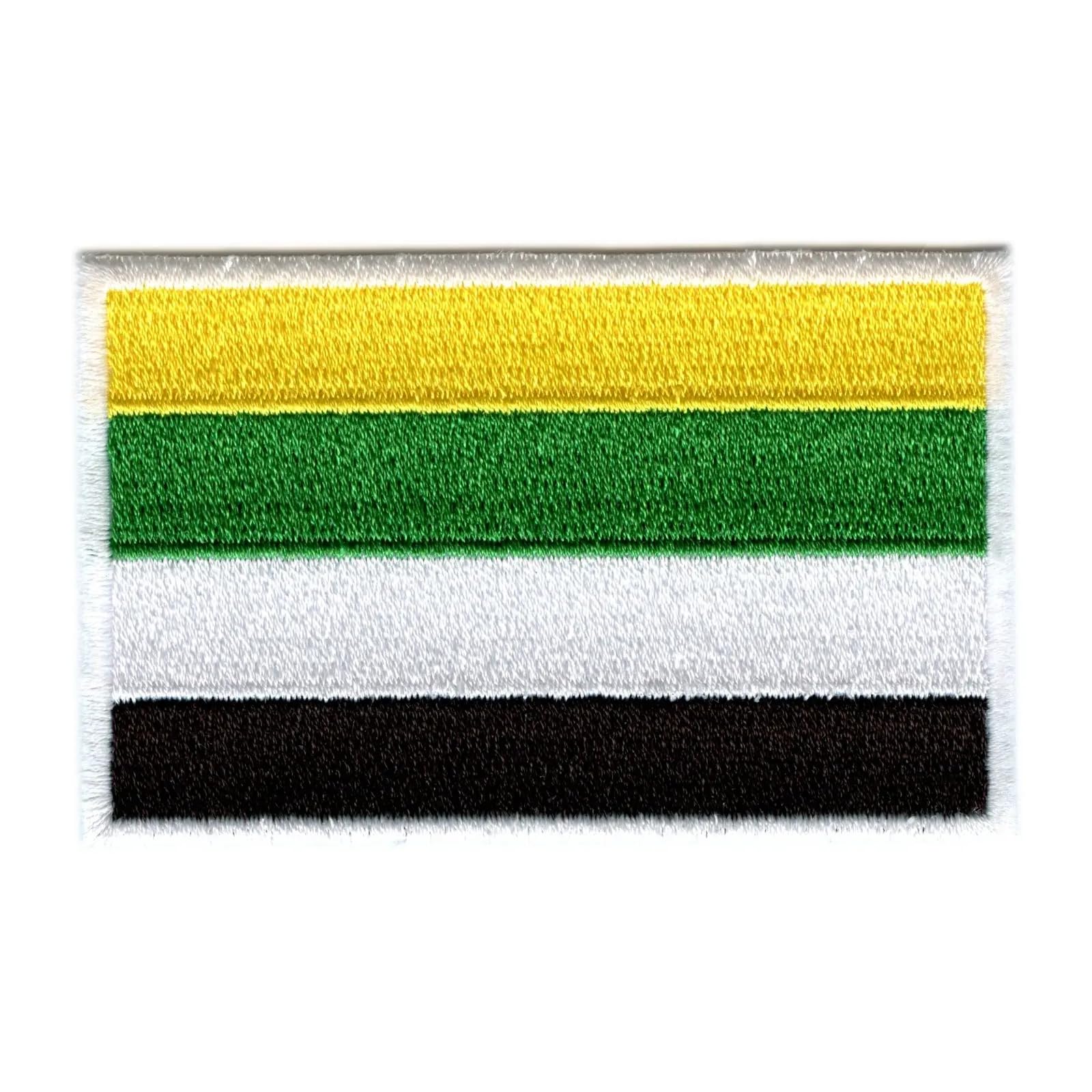 Skoliosexual Pride Flag Patch - Embroidered Iron-On for LGBTQ+ Trans Attraction - Perfect for Backpacks, Jackets & DIY Pride Gear