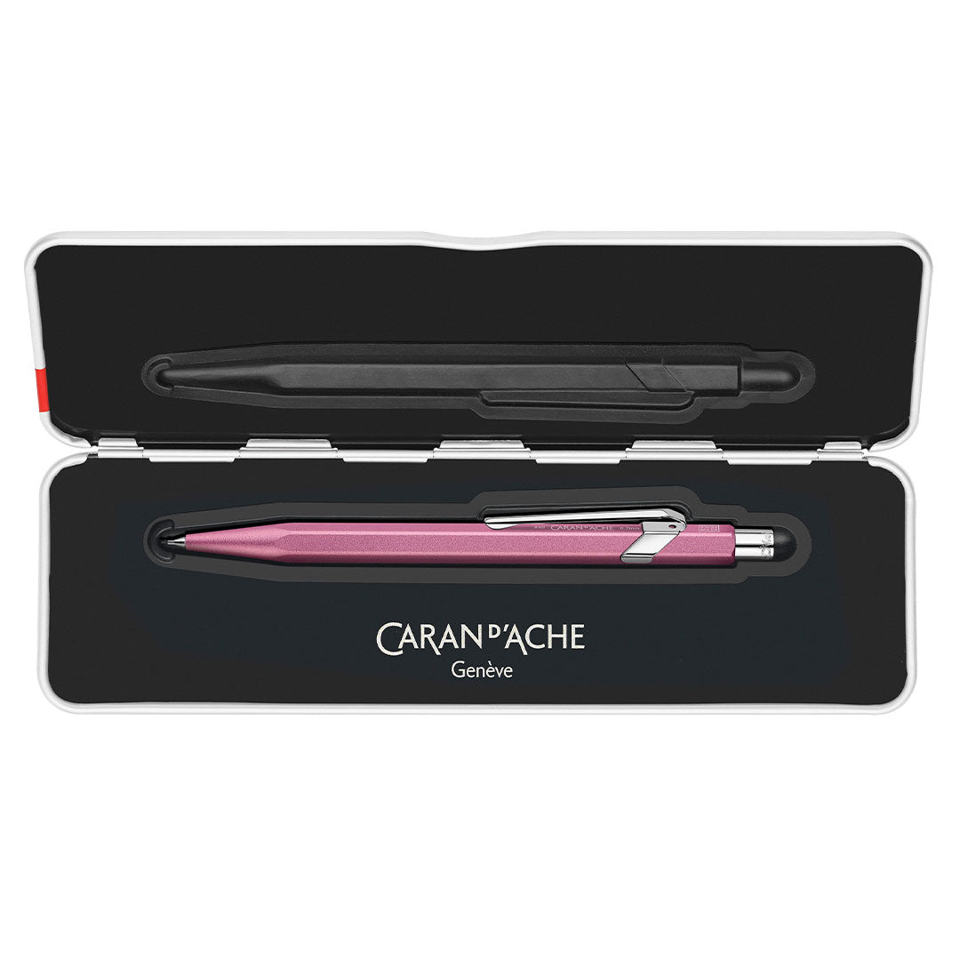 Caran d'Ache 844 Colormat X Mechanical Pencil - 0.7mm Lead, Slimpack Pink - Premium Drafting & Sketching Tool for Artists, Architects & Students