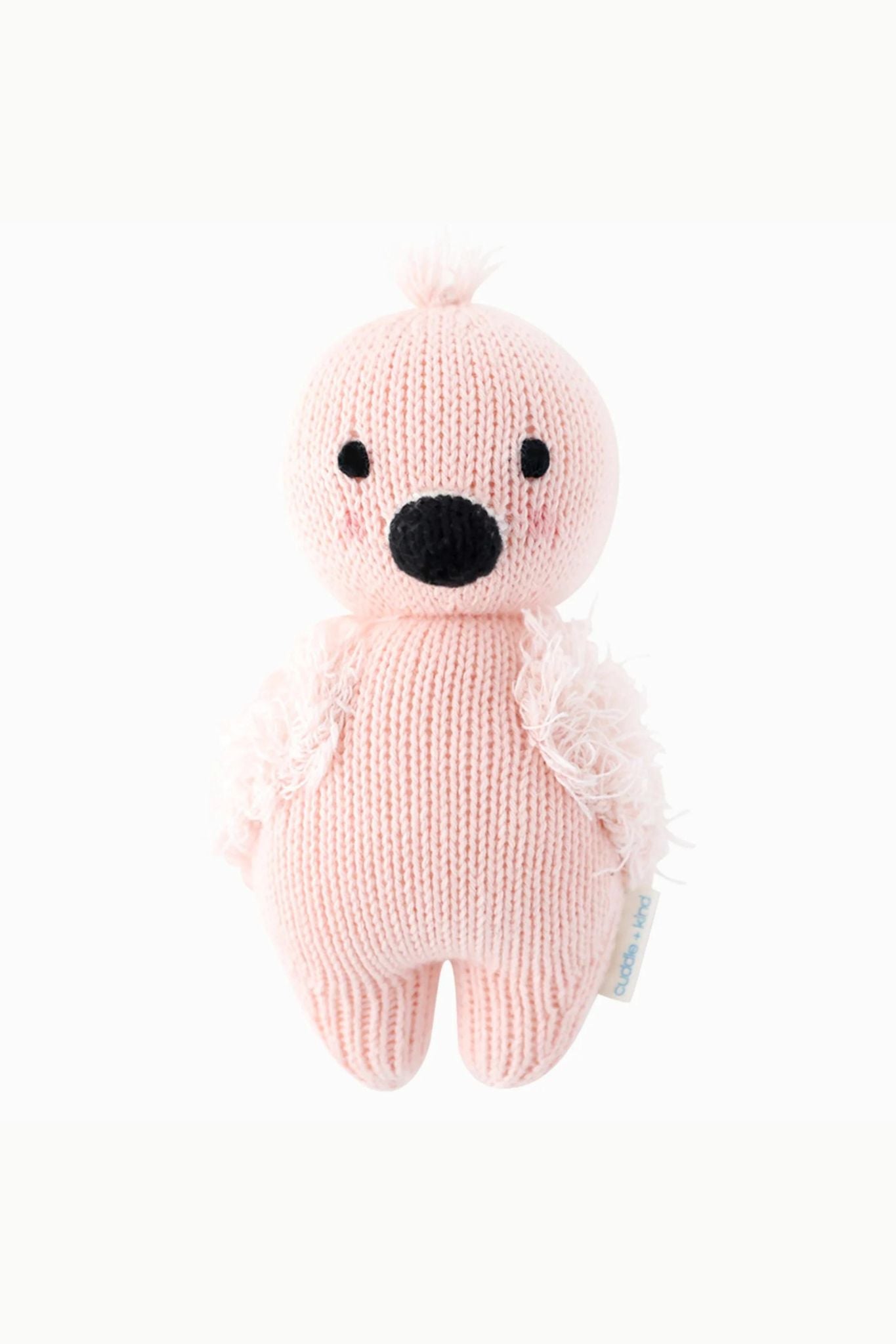 Baby Flamingo Plush Toy for Infants Under 1 Year - Soft Stuffed Animal Gift for Newborns, Nursery Decor, and First Birthday Presents