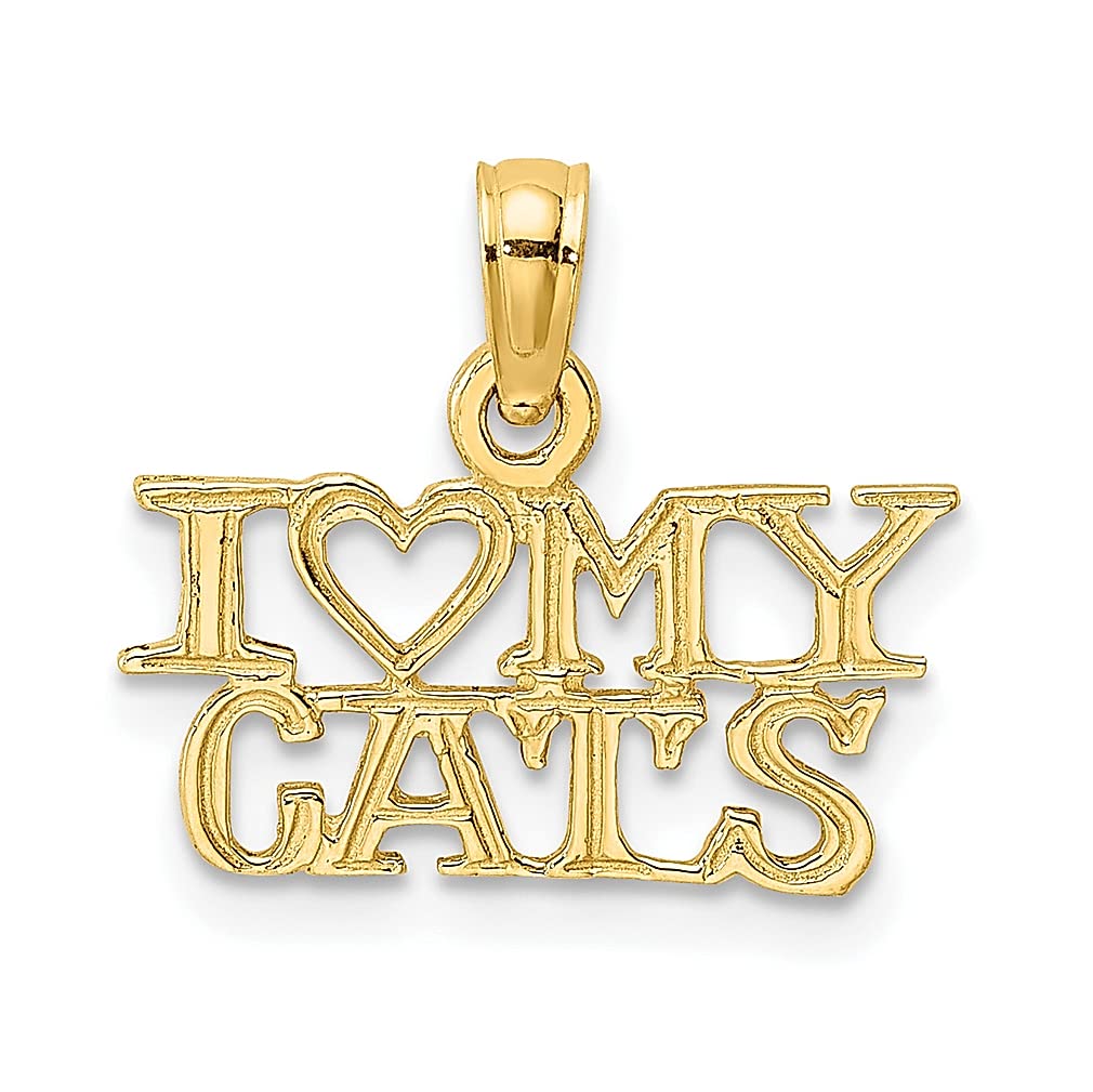 14K Yellow Gold 