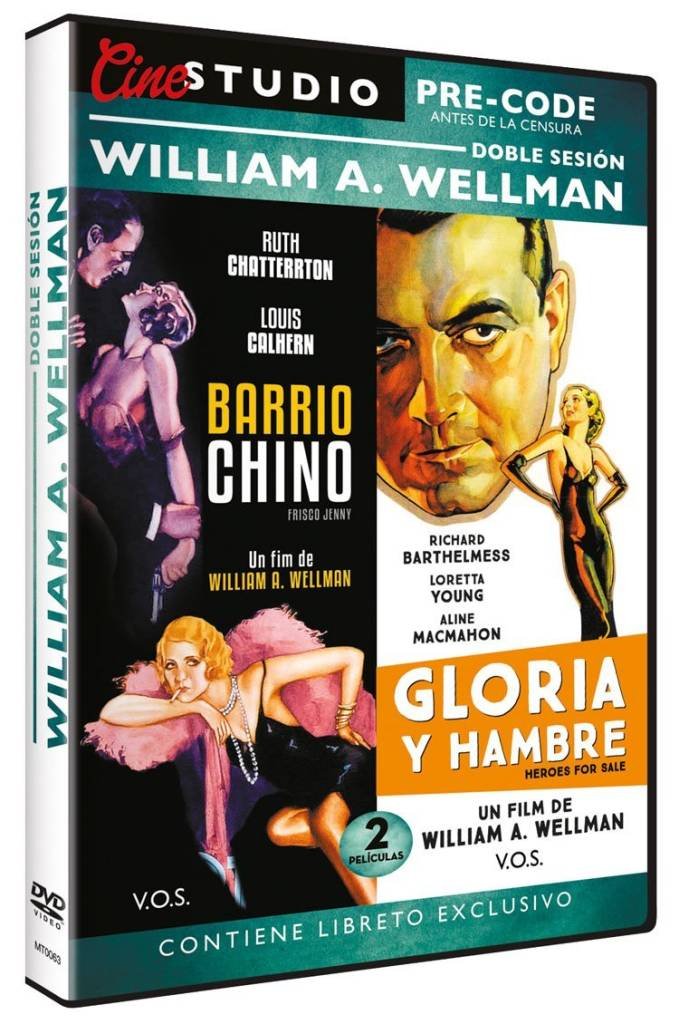 Frisco Jenny & Heroes for Sale DVD - William A. Wellman Double Feature for Movie Collectors