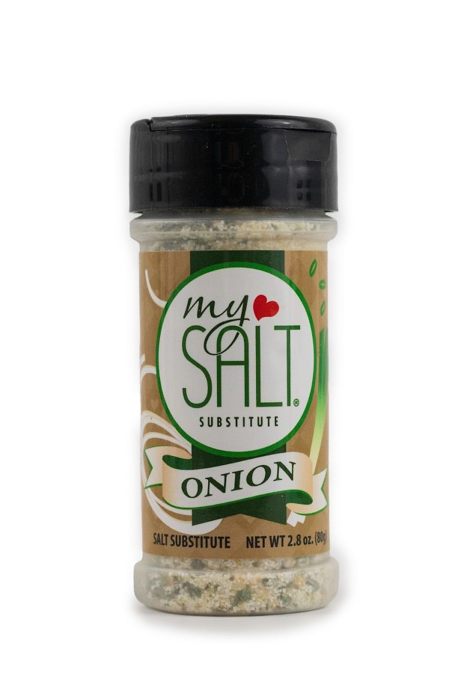 MySALT Onion Flavored Salt Substitute - Sodium-Free, Low Sodium Seasoning with Natural Onion Flavor | Perfect for Cooking, Baking & Healthy Meal Prep