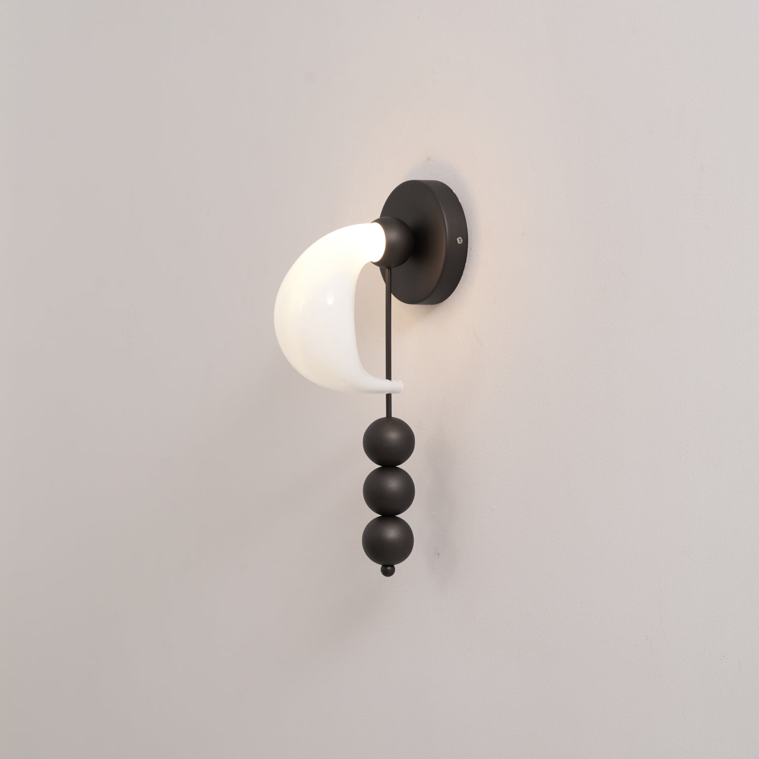 Alabris Modern Wall Sconce Light Fixture - Indoor/Outdoor LED Wall Lamp for Bedroom, Living Room, Patio - Dimmable Waterproof Wall Lighting for Home Decor