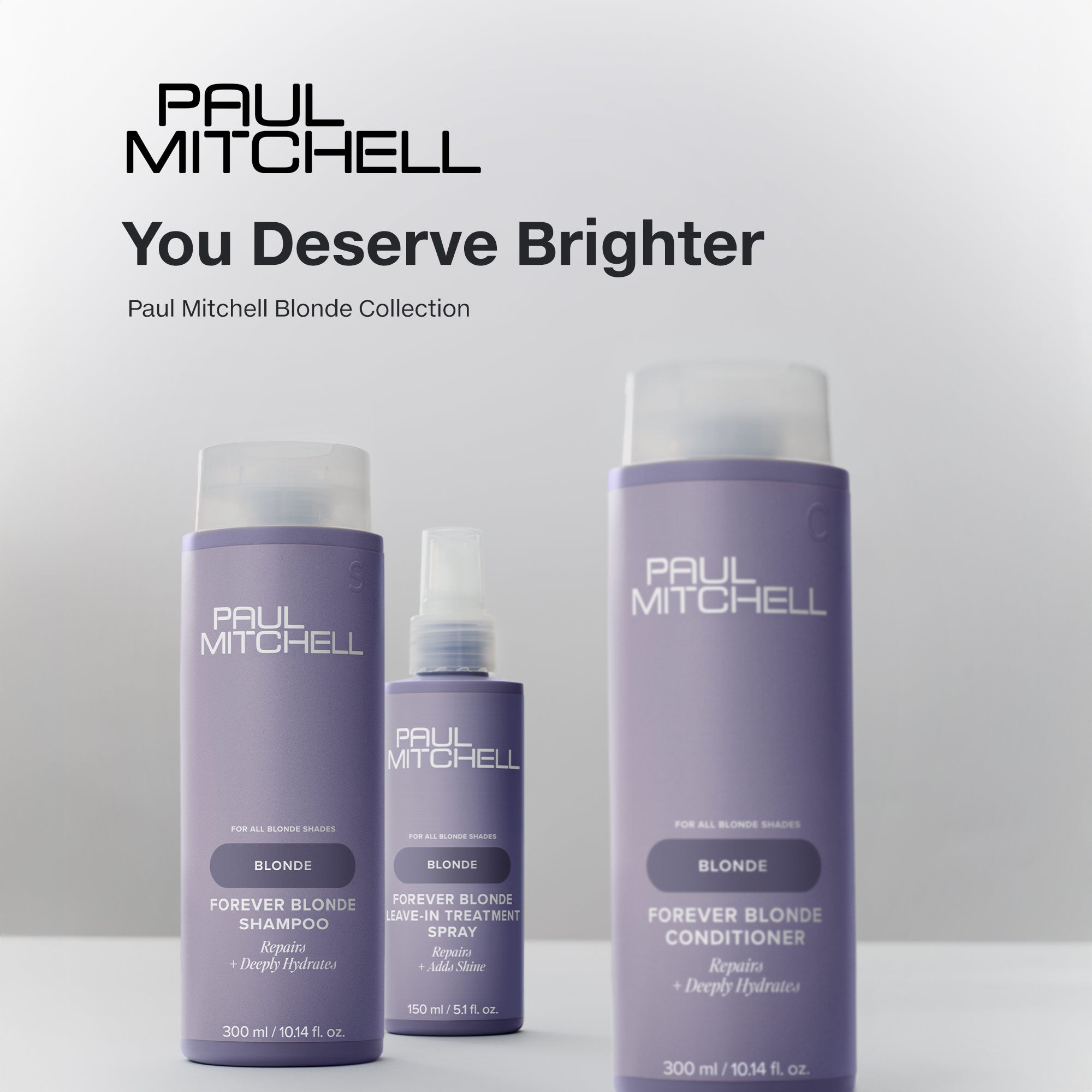 Forever Blonde Conditioner for Color-Treated Hair - Purple Toning & Hydrating Treatment for Blonde, Silver & Bleached Hair | Salon-Quality at Home