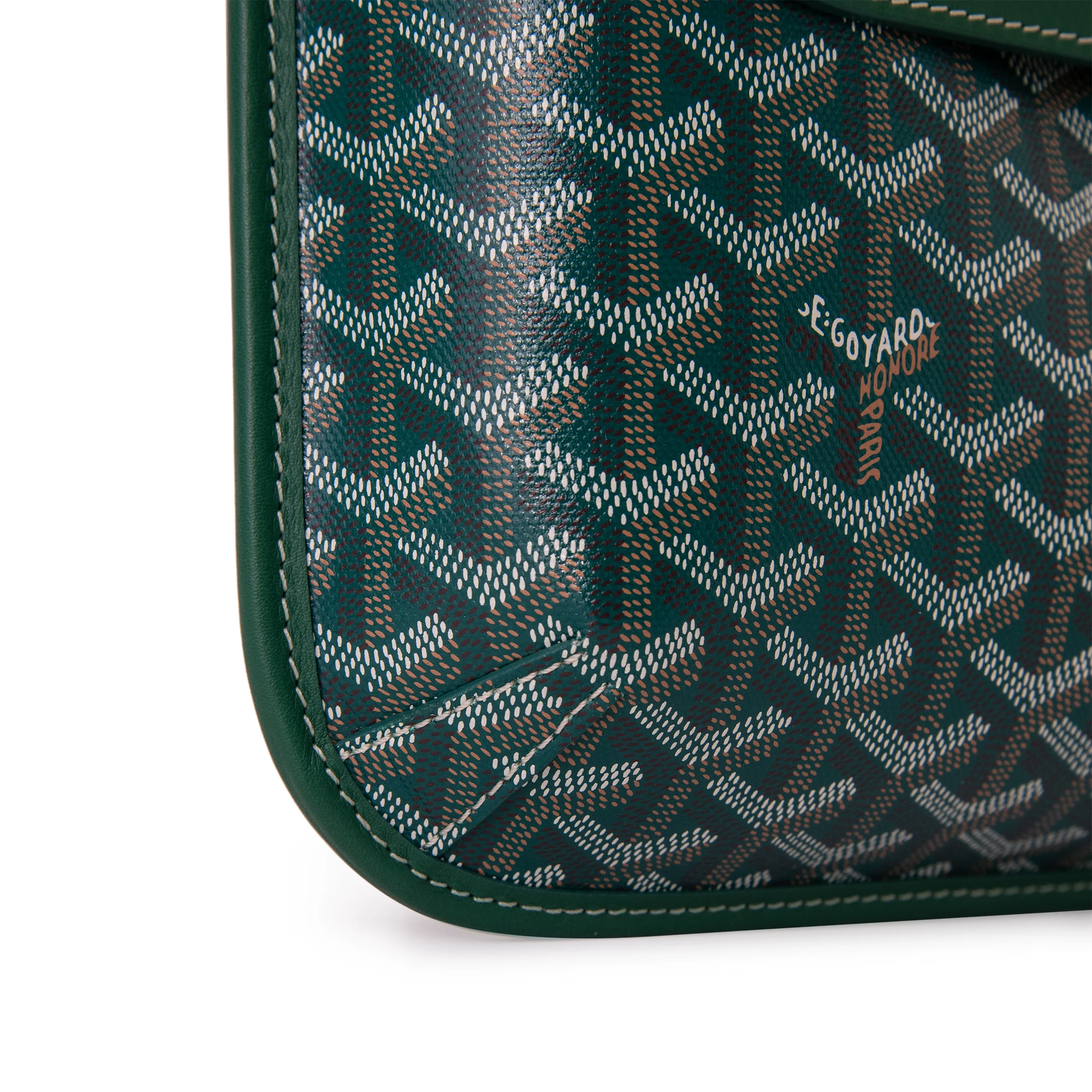 Goyard Coursier Green Messenger Bag for Men & Women - Waterproof Crossbody Shoulder Bag - Perfect for Travel, Work & Daily Use