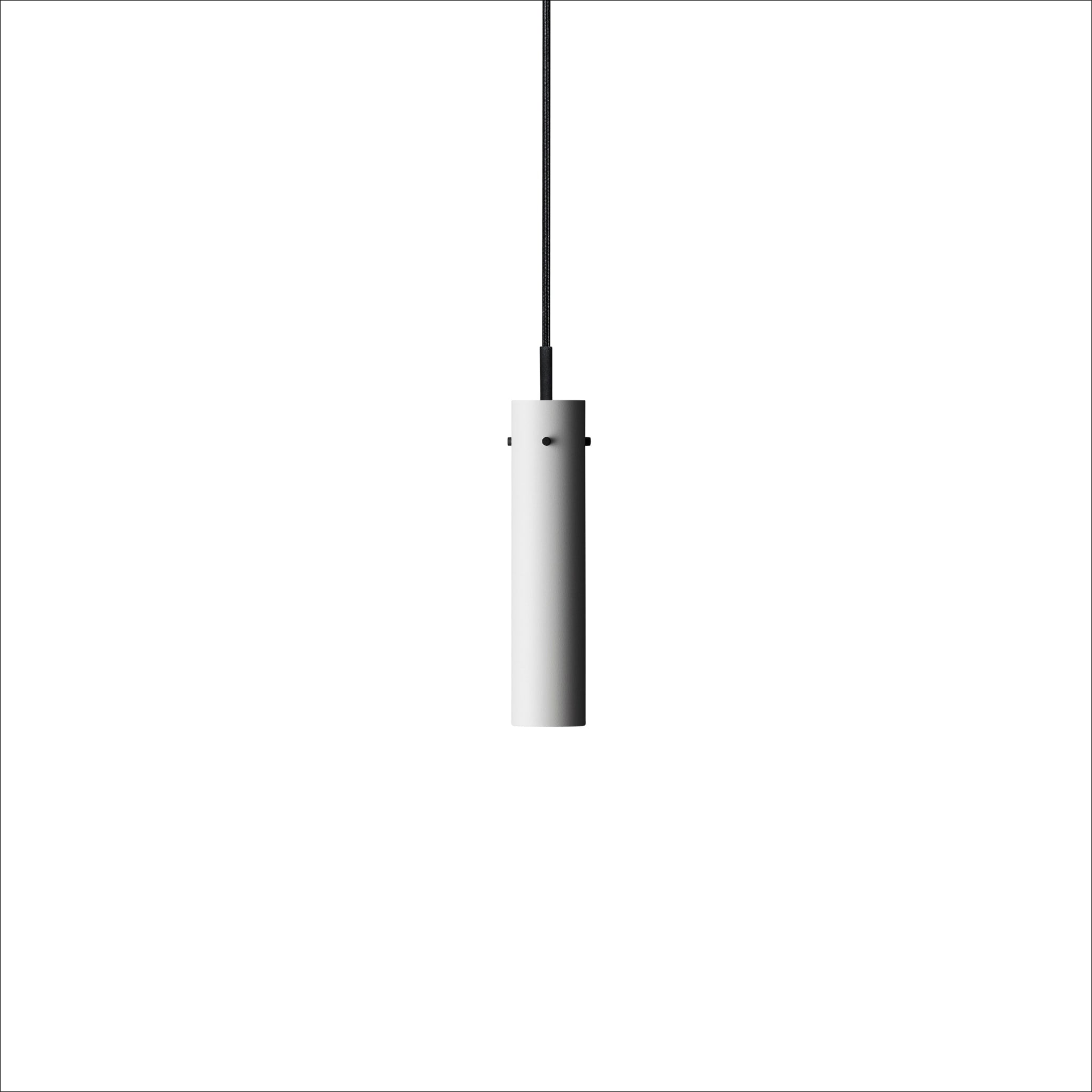 FRANDSEN FM2014 Modern Pendant Light - White & Black, 5.5