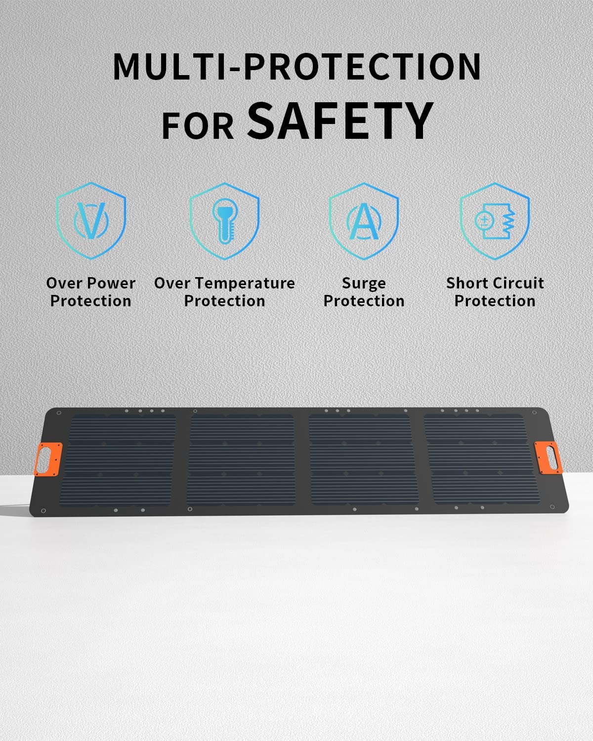 200W Portable Solar Panel for X1500 Power Station - Lightweight & Foldable for Camping, RV, and Emergency Power Backup