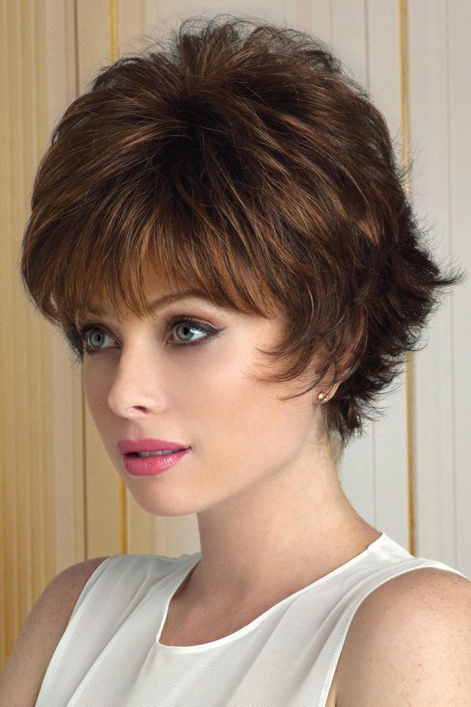 Tyler #2341 Dark Chocolate Brown Synthetic Wig for Women - Natural Look for Cosplay, Halloween, and Daily Wear