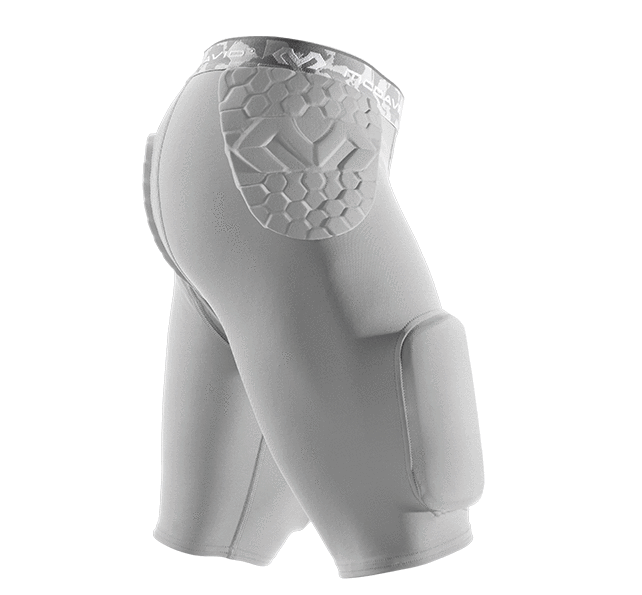 HEX® Integrated Girdle with 5 Pads - High Performance Compression Shorts for Football, Hockey & Rugby Players - Perfect for Training & Game Day Support