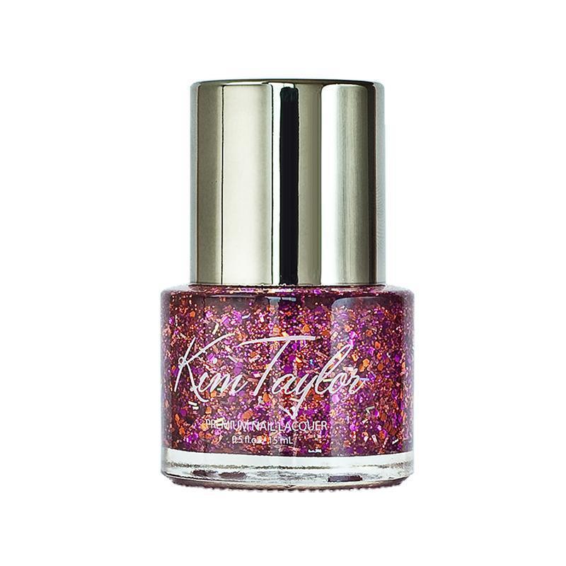 Kim Taylor PRINCESS NIGHT Nail Polish - Long Lasting Gel Nail Lacquer with High Shine Finish - Perfect for Date Nights, Parties & Special Occasions