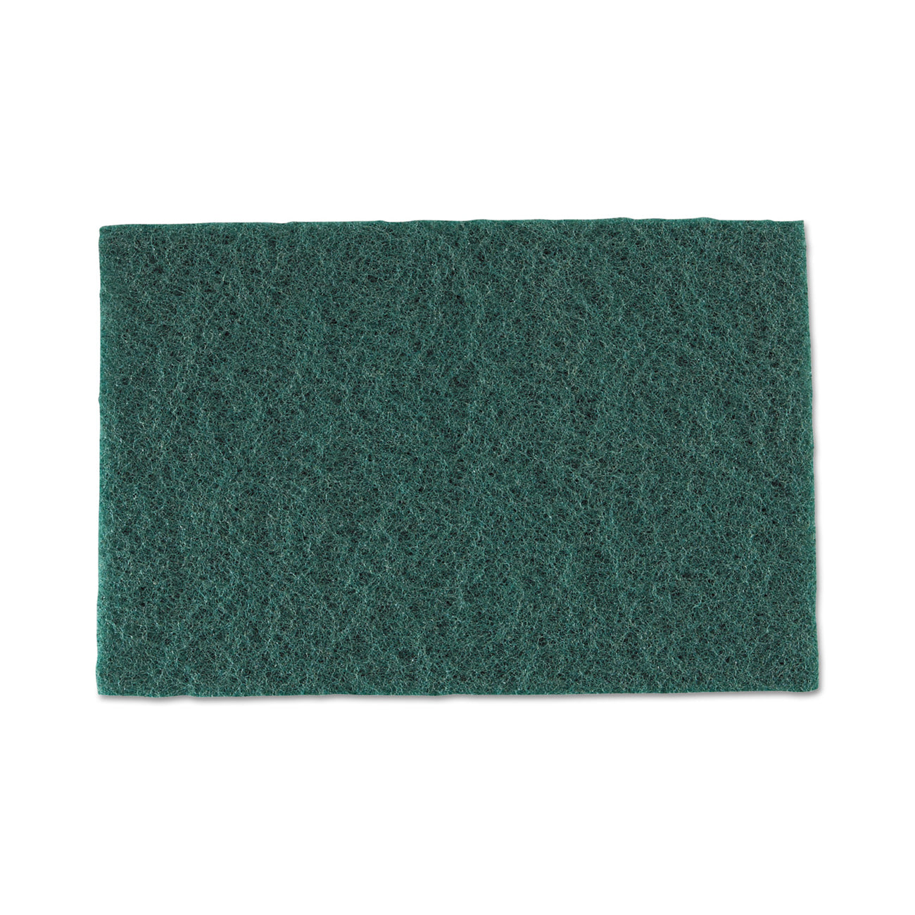 Medium Duty Green Scouring Pad 6x9 Inches (10 Pack) - Heavy Duty Cleaning Pads for Kitchen, Bathroom, Grill & Tough Stains - Dishwasher Safe Scrub Pads