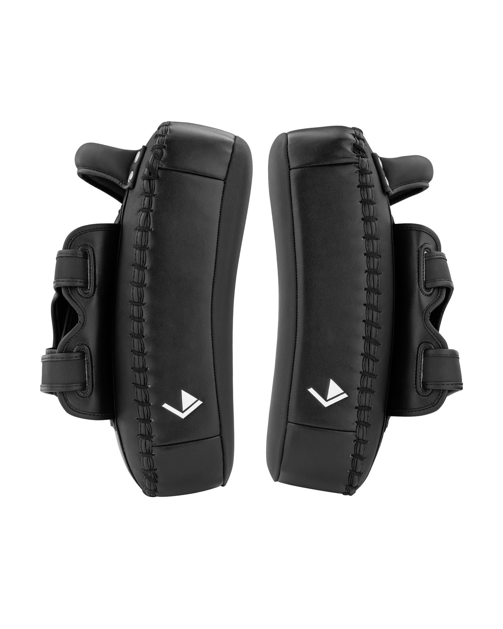CREED Curved Thai Pad - Premium Muay Thai Shin Guards for Training & Sparring - Perfect for MMA, Kickboxing & Martial Arts Practice