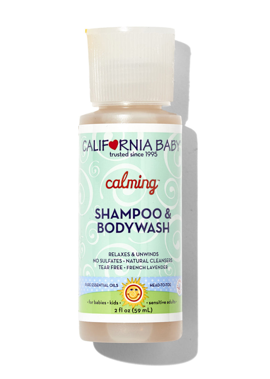 Natural Calming Shampoo & Body Wash for Sensitive Skin - Gentle Soothing Formula for Babies & Adults - Perfect for Dry, Itchy Scalp & Eczema Relief - Ideal for Daily Bath & Shower Routine