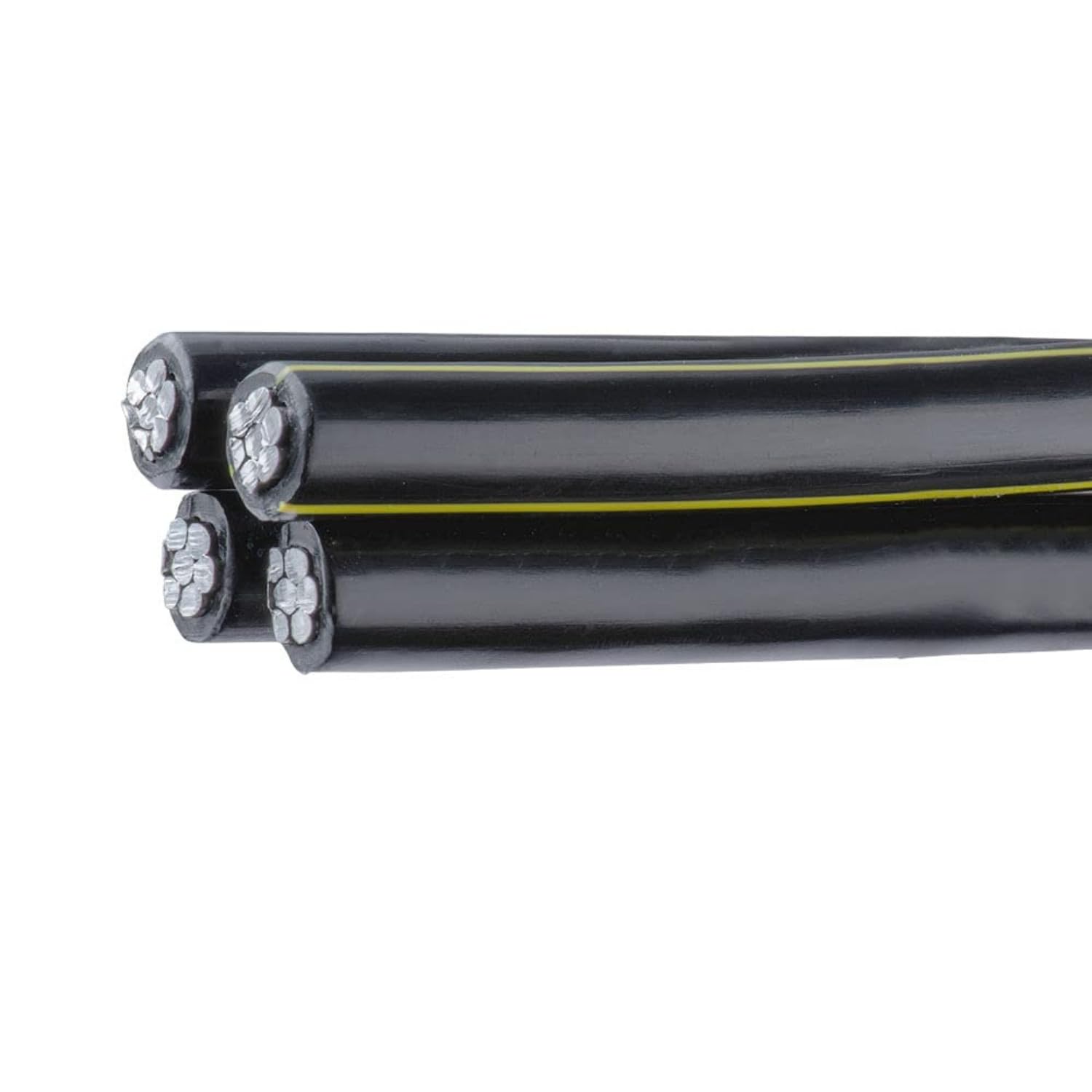 80' Aluminum URD Dyke 2-2-2-4 Quadruplex Secondary Cable - Direct Burial Electrical Wire for Underground Power Distribution | Nassau Electrical Supply - Perfect for Residential & Commercial Outdoor Wiring Projects