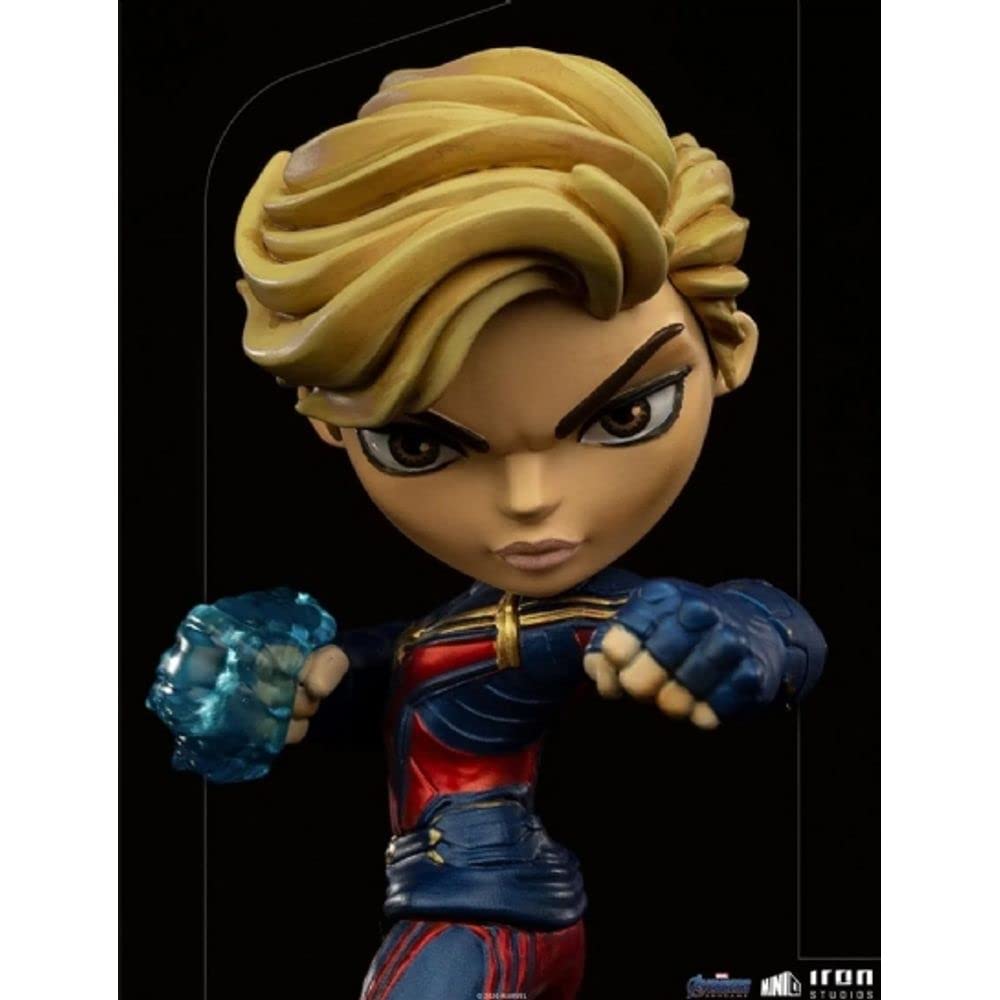 Iron Studios & MiniCo MARCAS32120 Marvel Avengers Captain America Endgame Action Figure – Collectible Miniature for Display, Gifts & Marvel Fan Collections