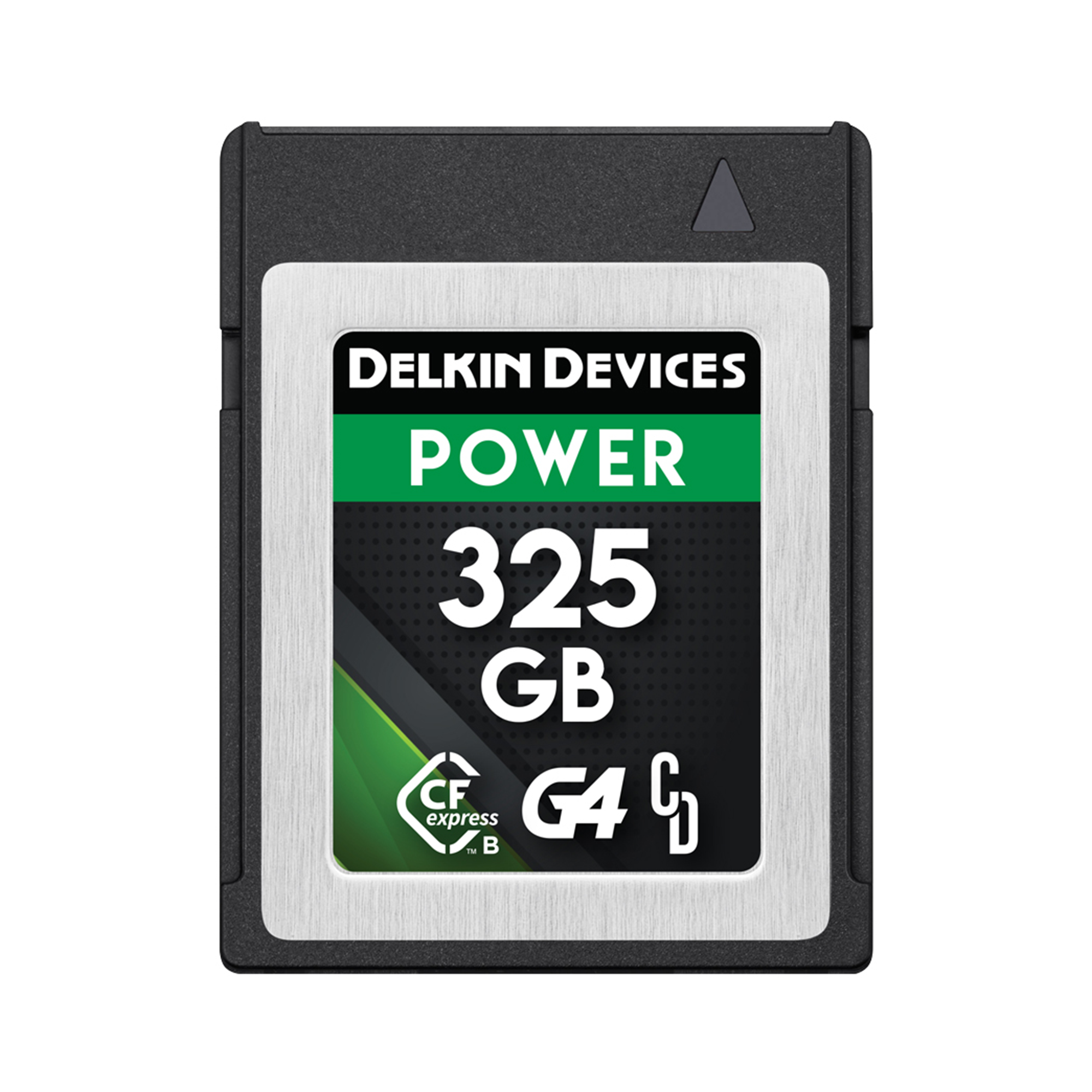 Delkin Devices 325GB POWER G4 CFexpress Type B Memory Card - High-Speed Performance for Professional Photography & 4K Video Recording