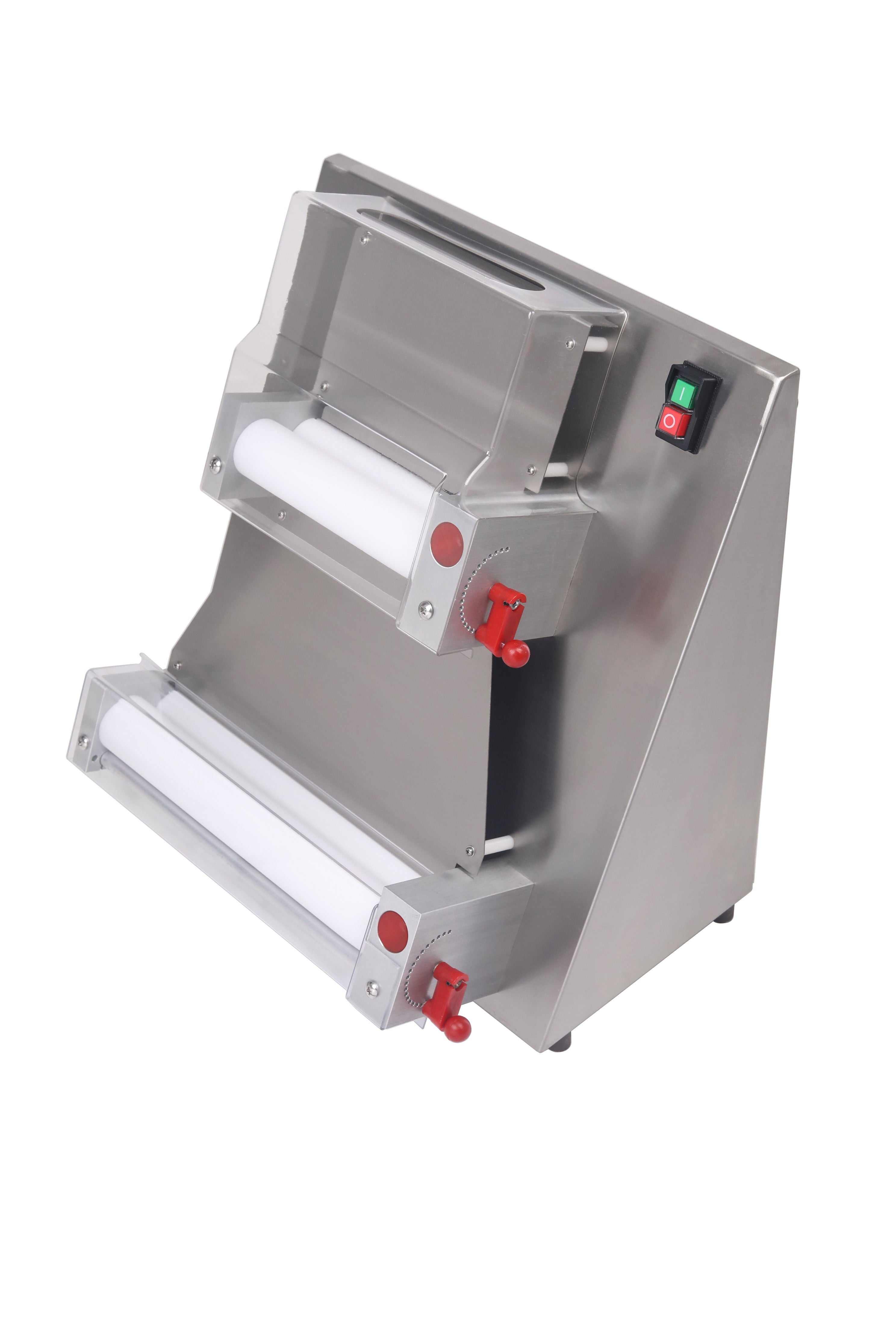 Electric Dough Roller Machine - Stainless Steel Automatic Pasta Maker with Adjustable 0.5-5.5mm Thickness (DR V Series) | Perfect for Homemade Pasta, Dumplings, Pie Crusts & Baking
