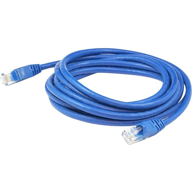 10-Pack RJ45 Male to Male Patch Cable, 300ft Blue Cat6A Ethernet Cable - High-Speed Networking for Home Office, Gaming & Server Setup