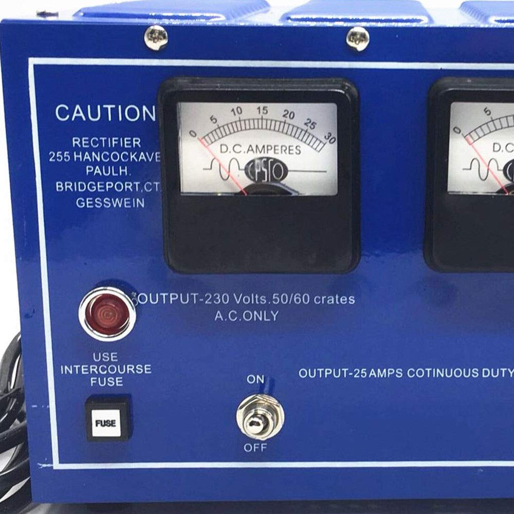 30A 110V Gold Plating Machine for Jewelry - Platinum Silver Electroplating Rectifier with US Stock | Perfect for DIY Jewelry Making, Watch Repair & Metal Coating at Home