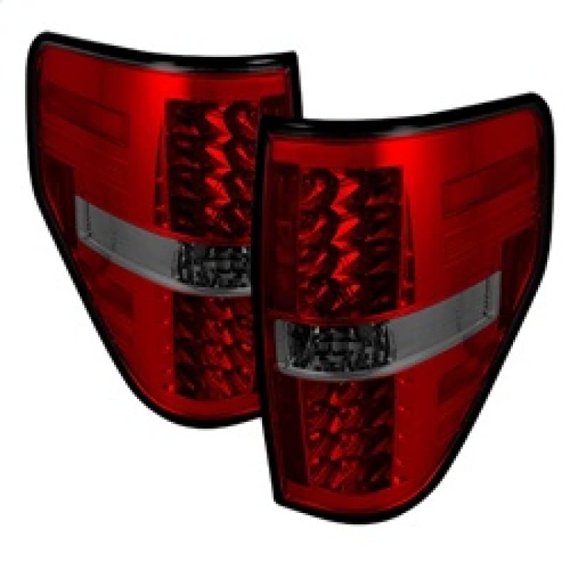 Spyder Auto 5012012 LED Tail Lights - Red/Smoked Lens - High Performance, Plug & Play Installation - Perfect for Jeep Wrangler & Gladiator Off-Road Adventures