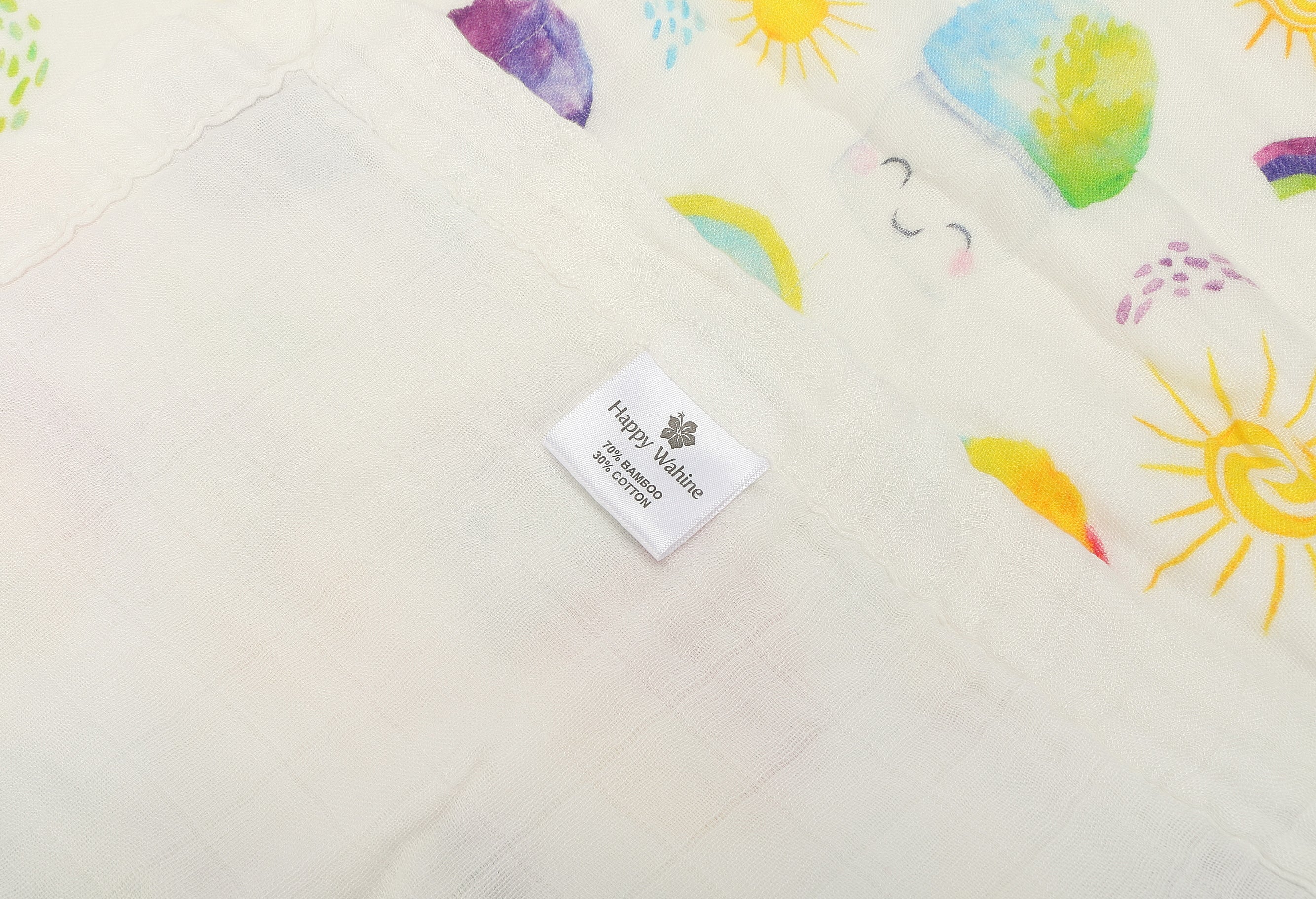 Premium Baby Blanket - Ultra Soft Shave Ice White for Newborns & Toddlers | Perfect for Nursery, Stroller, Swaddling & Cuddling