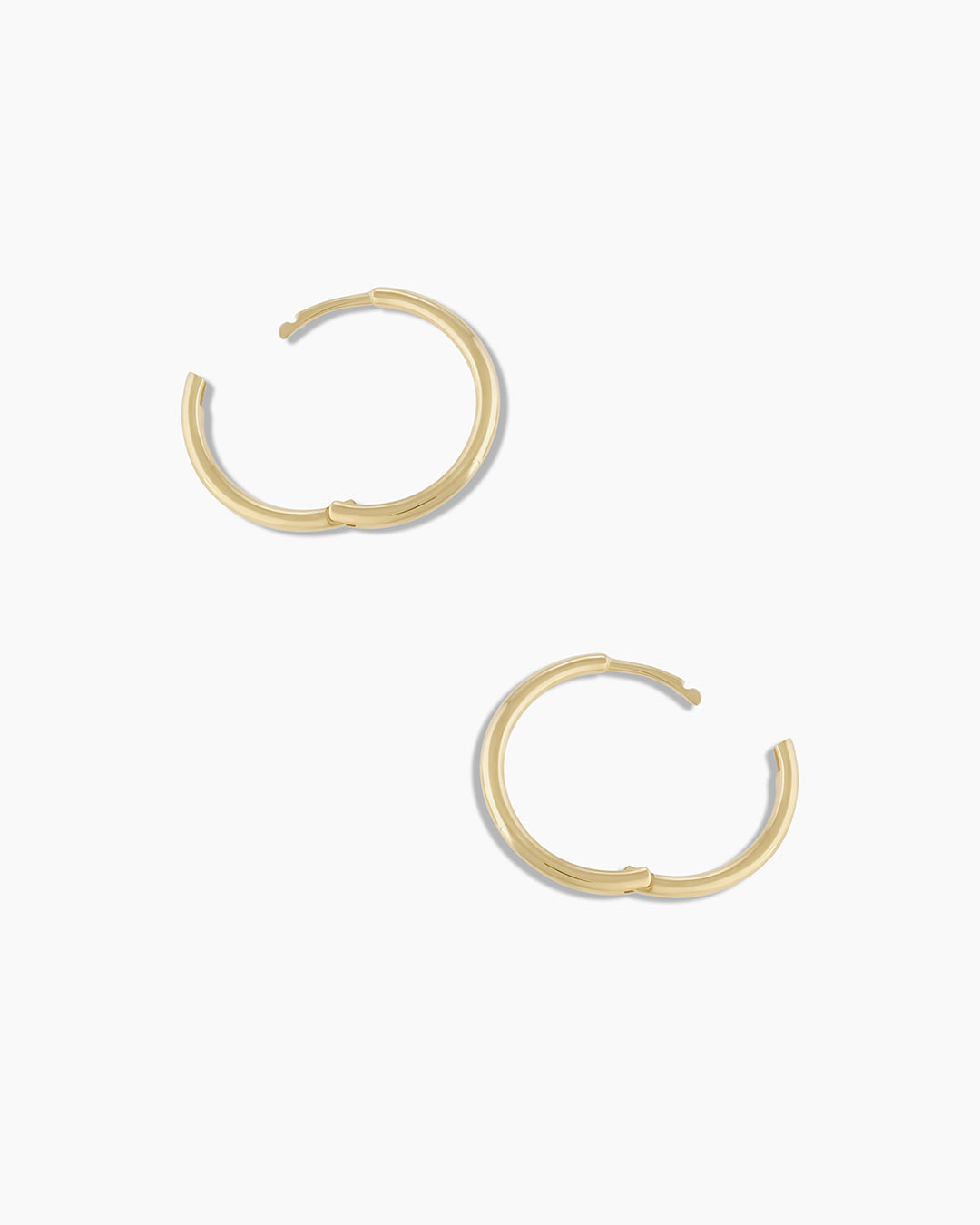 14K Gold Classic Huggie Hoop Earrings for Women - Elegant & Hypoallergenic Jewelry for Everyday Wear & Special Occasions