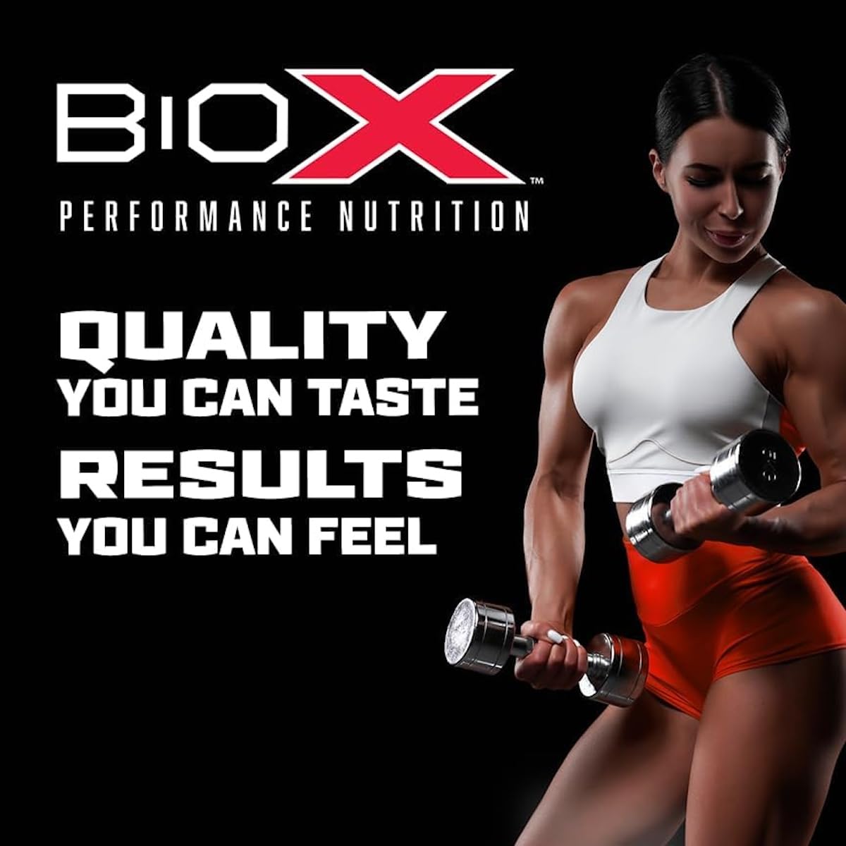 BioX Protein 32 Bar - High Protein, Low Sugar, High Fiber Snack Bar (32g Protein, 1g Sugar, 8g Fiber) - Whey & Casein Protein Blend - Fudge Brownie Flavor - Box of 12 Bars - Perfect for Post-Workout Recovery, Keto Diet & On-the-Go Nutrition