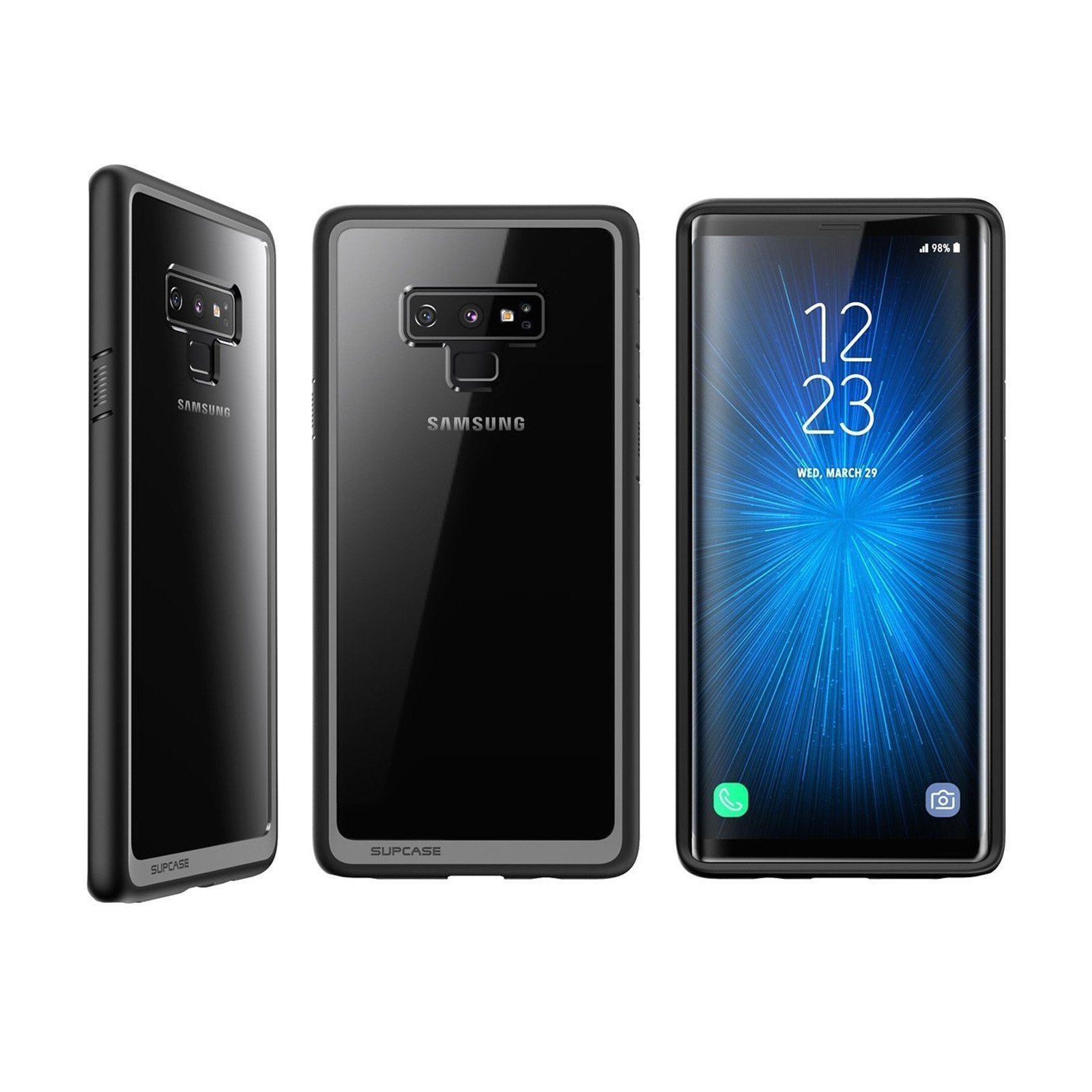 Samsung Galaxy Note 9 Case - Unicorn Beetle Style Slim Clear Protective Cover with Shock Absorption | Perfect for Work, Travel & Everyday Use
