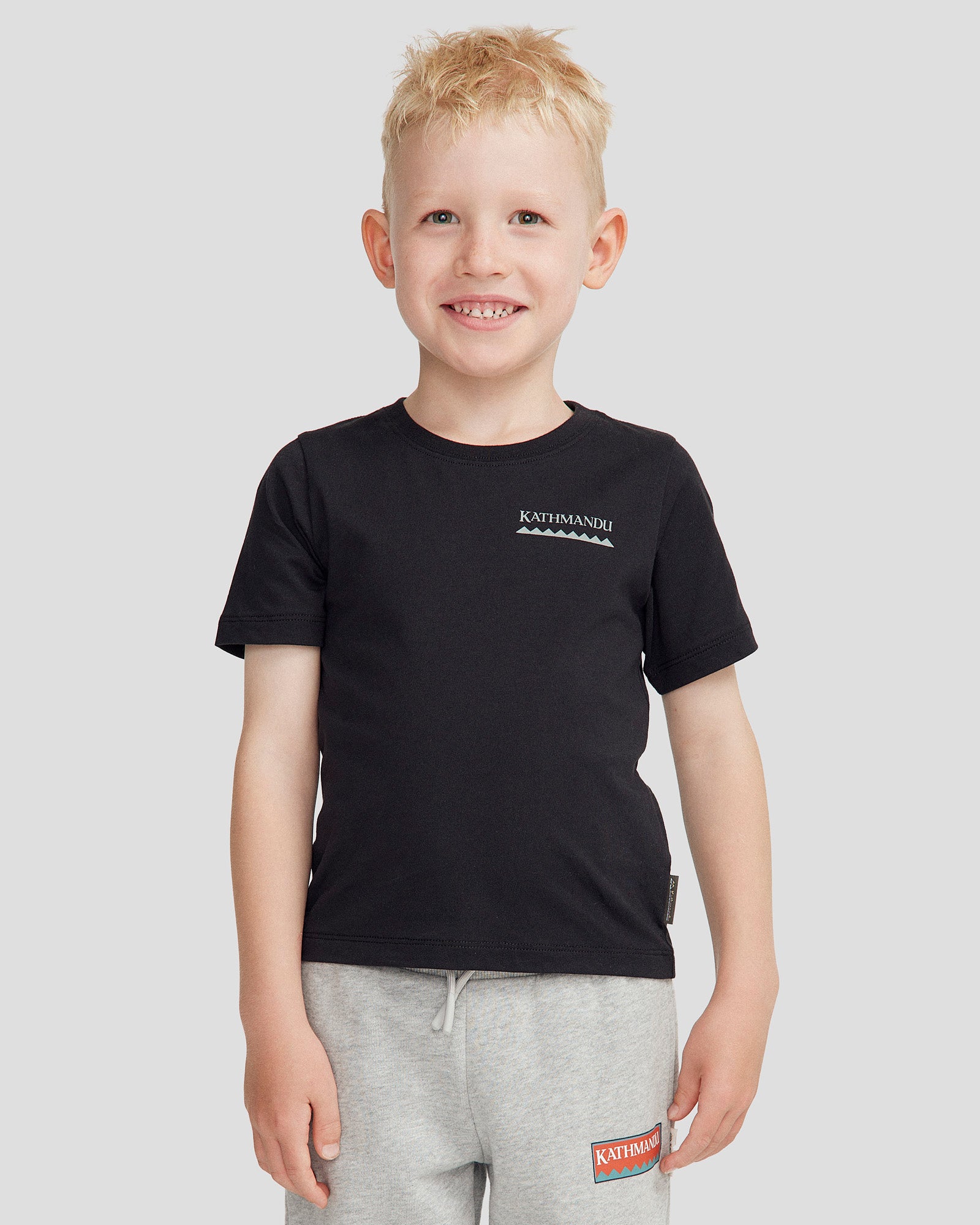 Heritage Organic Cotton Kids T-Shirt - Soft & Comfortable Black Stingray Design for Boys & Girls - Perfect for School, Play & Everyday Wear